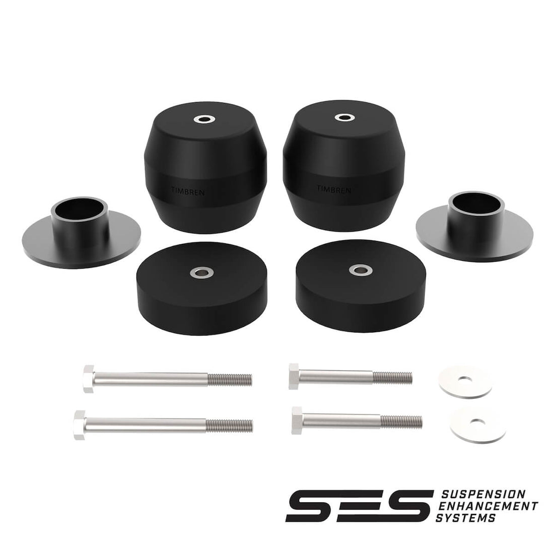 Timbren 2019-2026 Chevrolet Silverado 1500 GMC Sierra 1500 2WD 4WD SES Suspension Enhancement System Rear Severe Service Kit GMRSTT15