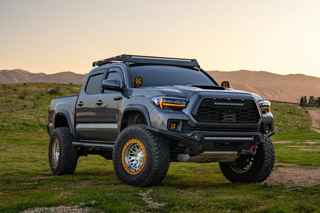 Attica 2016-2023 Toyota Tacoma Apex Series Full LED High Low beam Sequential Head Lights CHATT0769-H6-GBC-SQ