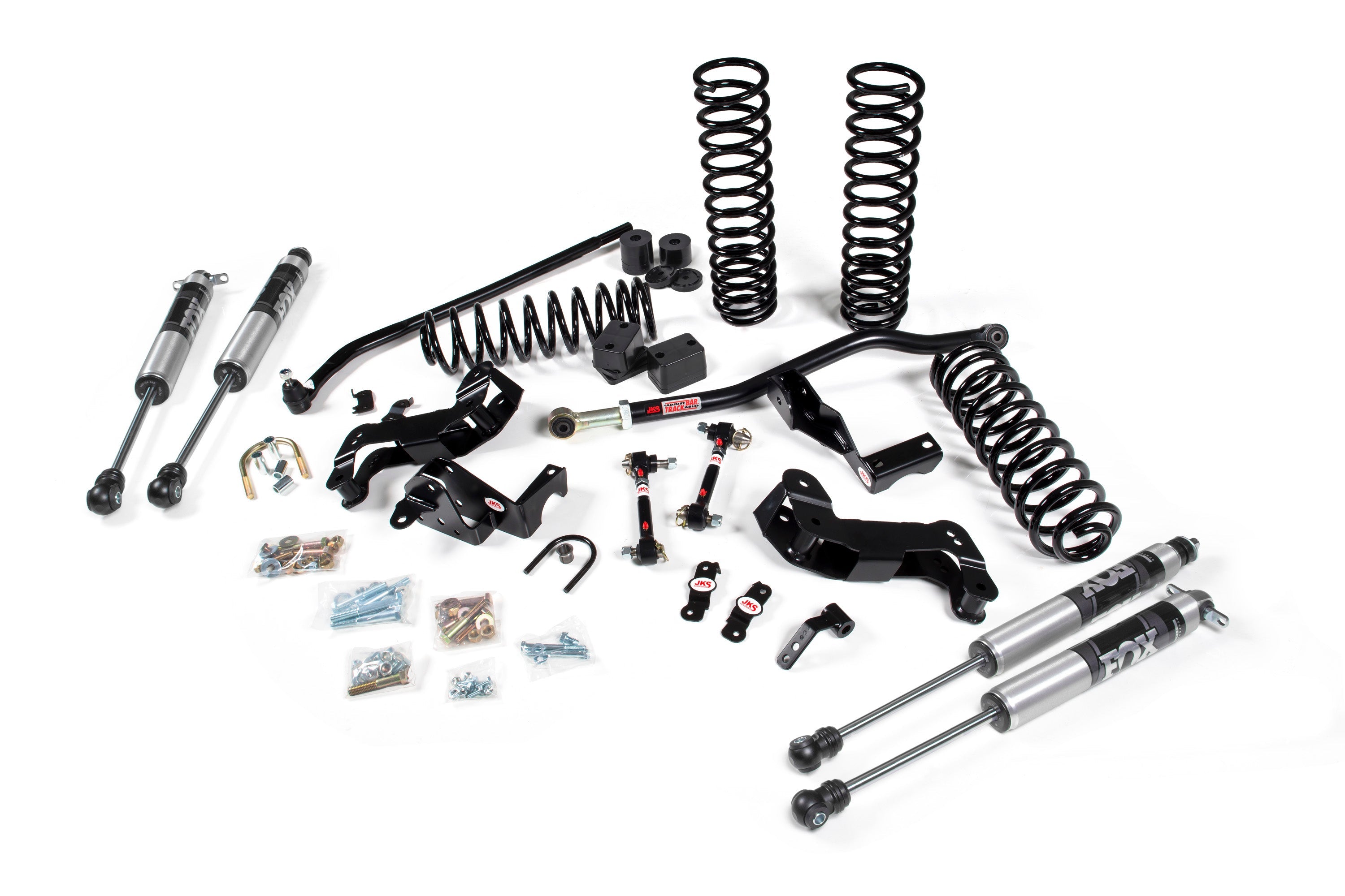 JKS 2021-2026 Jeep Wrangler JL 4xe 4 Door J-Kontrol FOX Shock 2.5 Performance Elite 2" Lift Kit JSPEC173PES