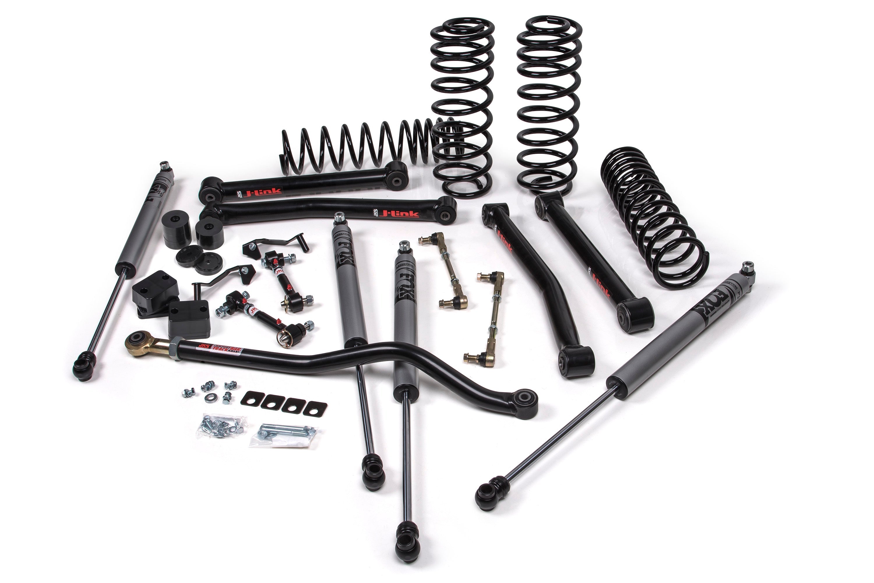 JKS 2021-2026 Jeep Wrangler 4xe JL 4 Door J-Konnect FOX Shock 2.0 Adventure Series 2" Lift Kit JSPEC174KFA