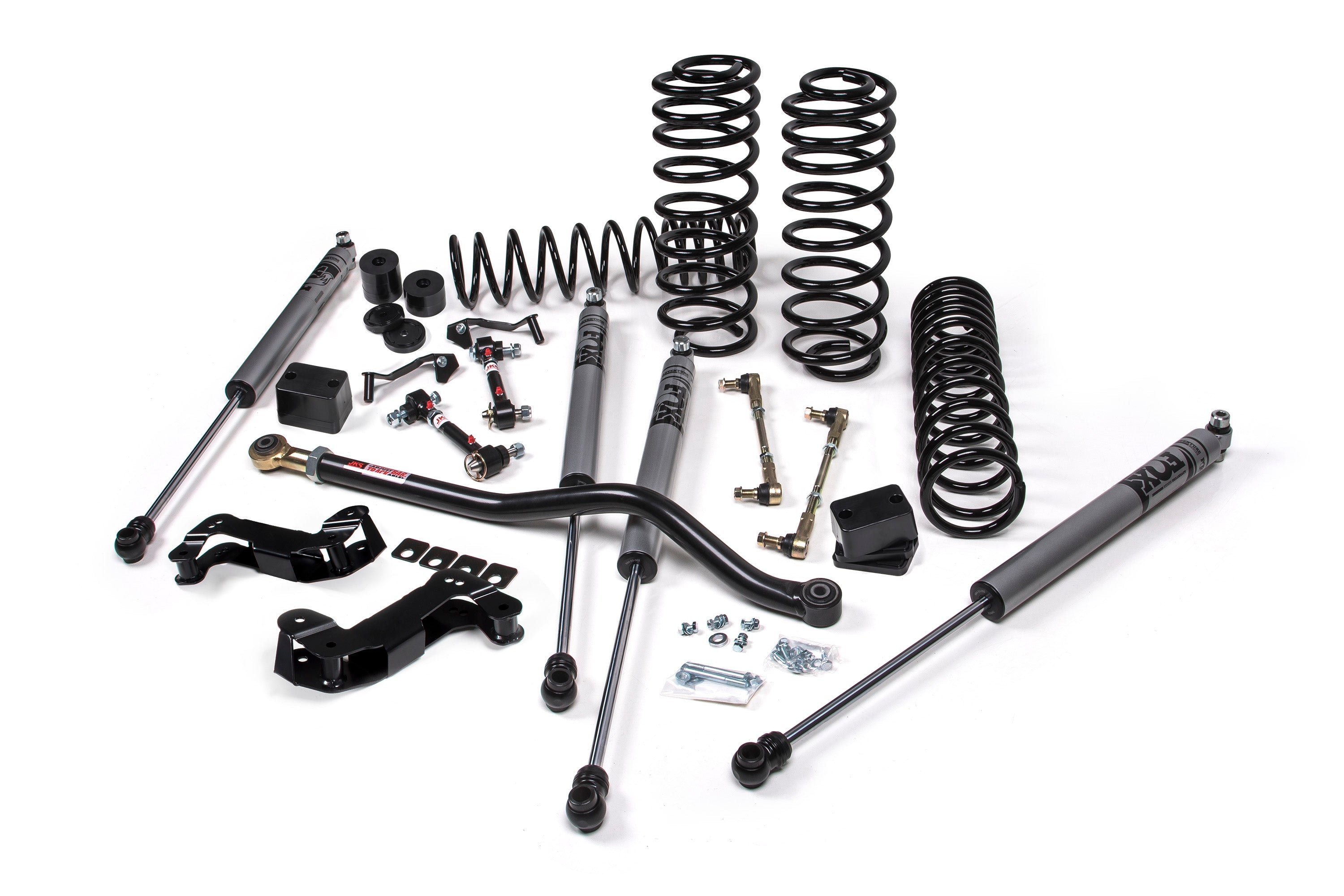 JKS 2021-2026 Jeep Wrangler 4xe JL 4 Door J-Kontrol FOX Shock 2.0 Adventure Series 2" Lift Kit JSPEC173KFA