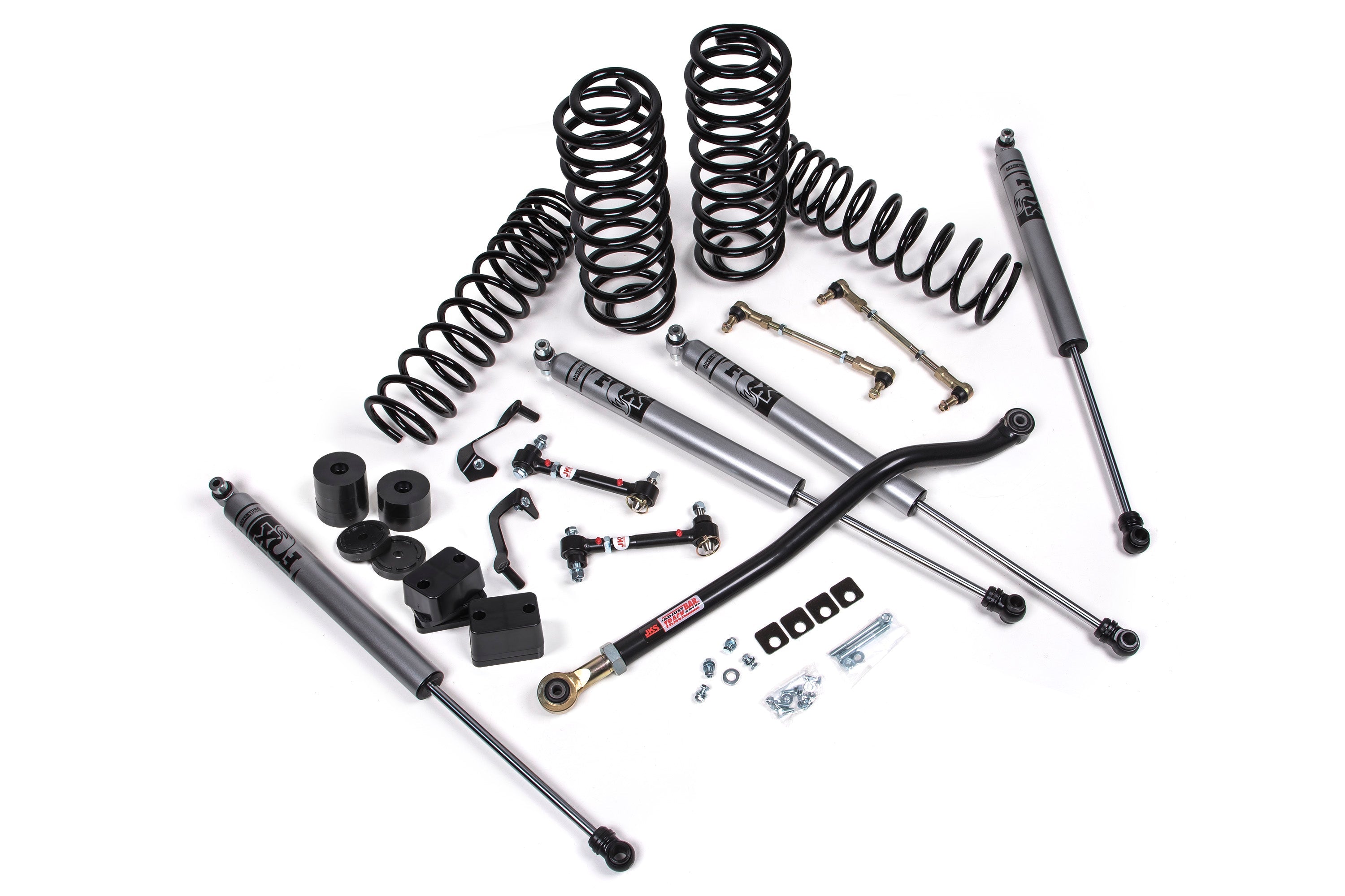 JKS 2021-2026 Jeep Wrangler JL 4xe 4 Door J-Venture FOX Shock 2.0 Adventure Series 2" Lift Kit JSPEC172KFA