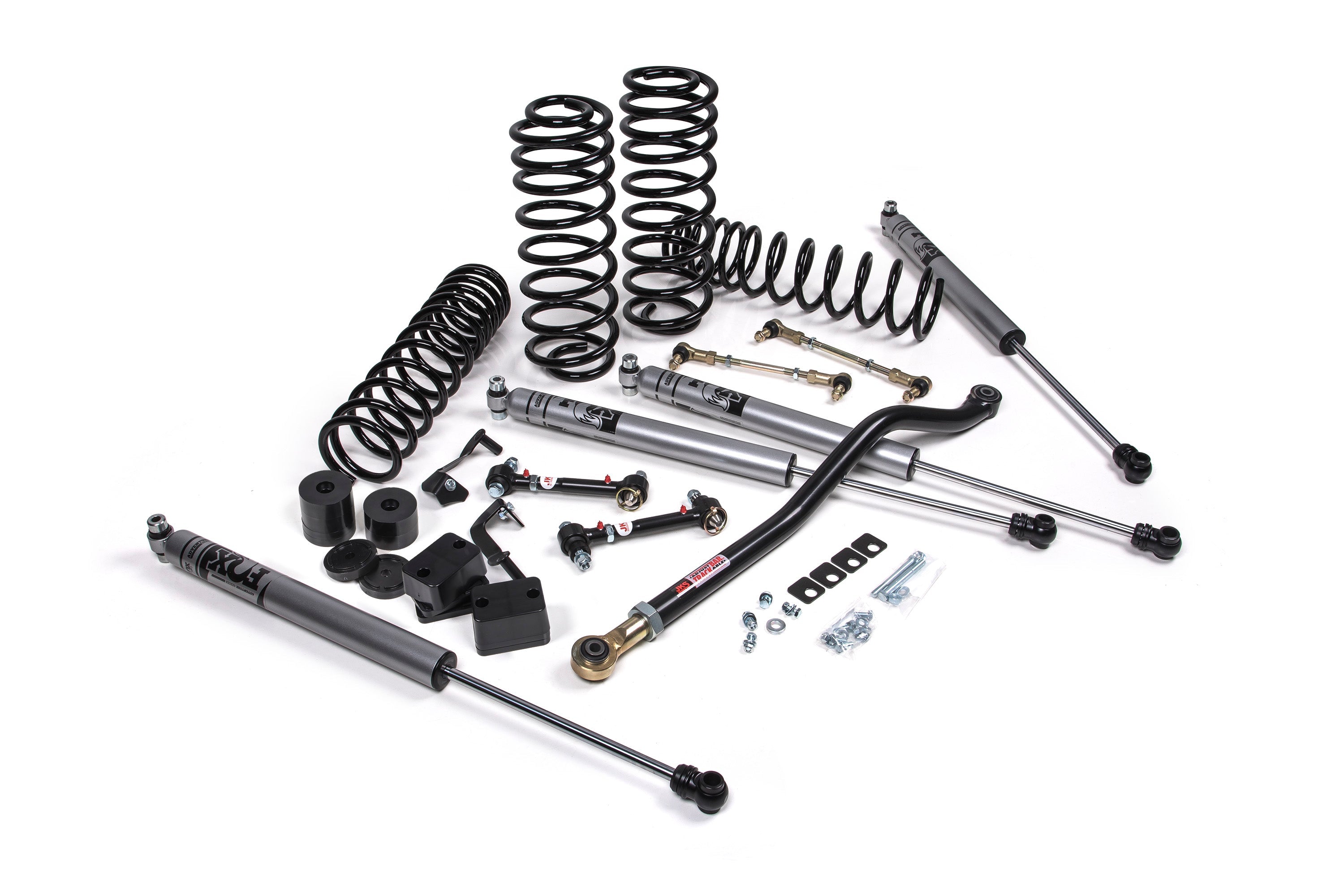 JKS 2021-2026 Jeep Wrangler JL 4xe 4 Door J-Venture FOX Shock 2.5 Performance Elite 2" Lift Kit JSPEC172PES