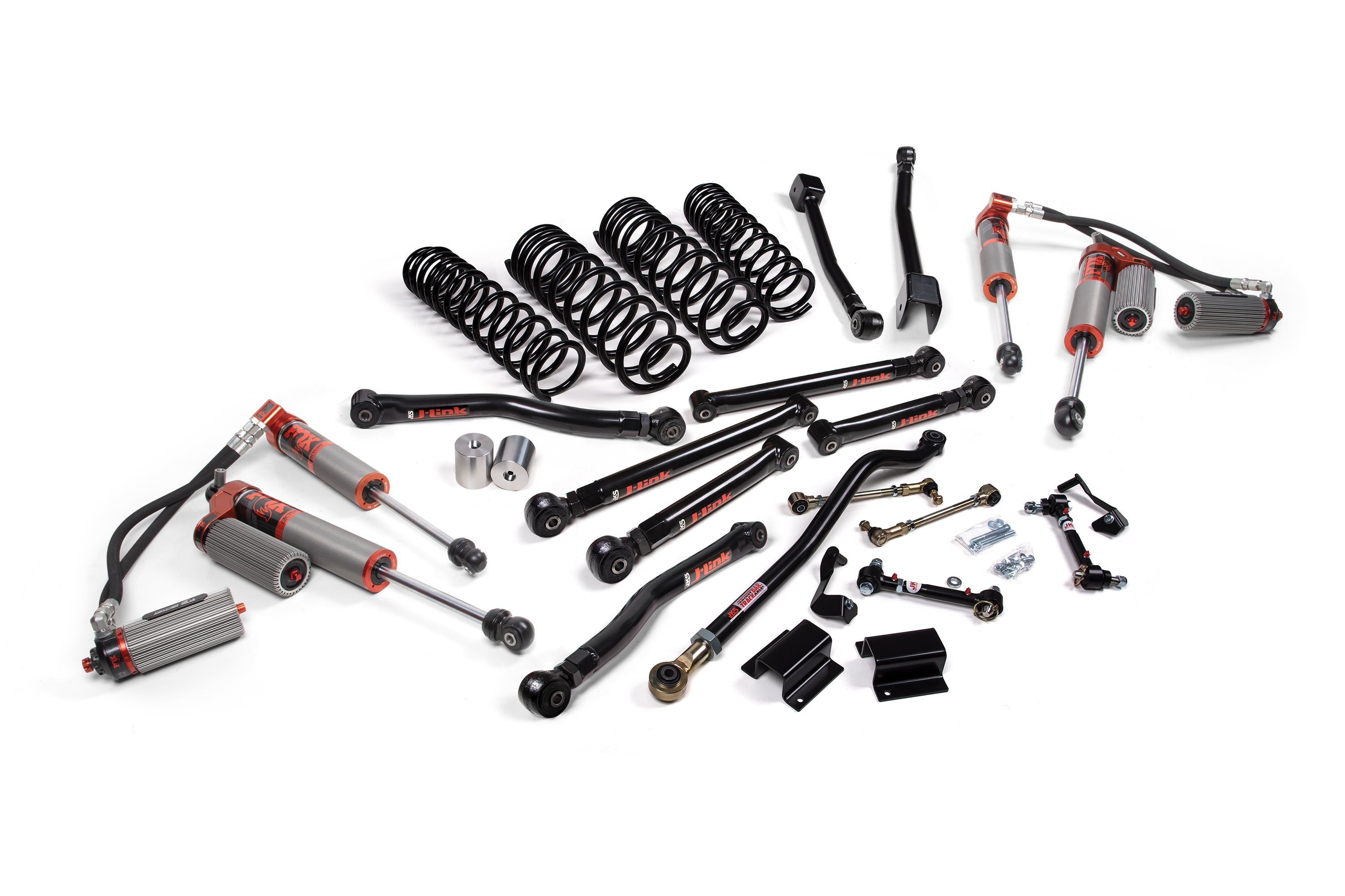 JKS 2018-2025 Jeep Wrangler JL 4 Door J-Krawl FOX Shock 2.0 Adventure Series 4.5" Lift Kit JSPEC227KFA