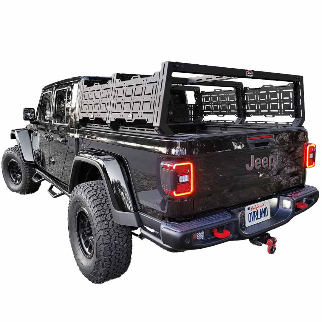 OVS 2018-2026 Jeep Gladiator 5ft Bed Ruff Rax Modular Bed Rack 2010102