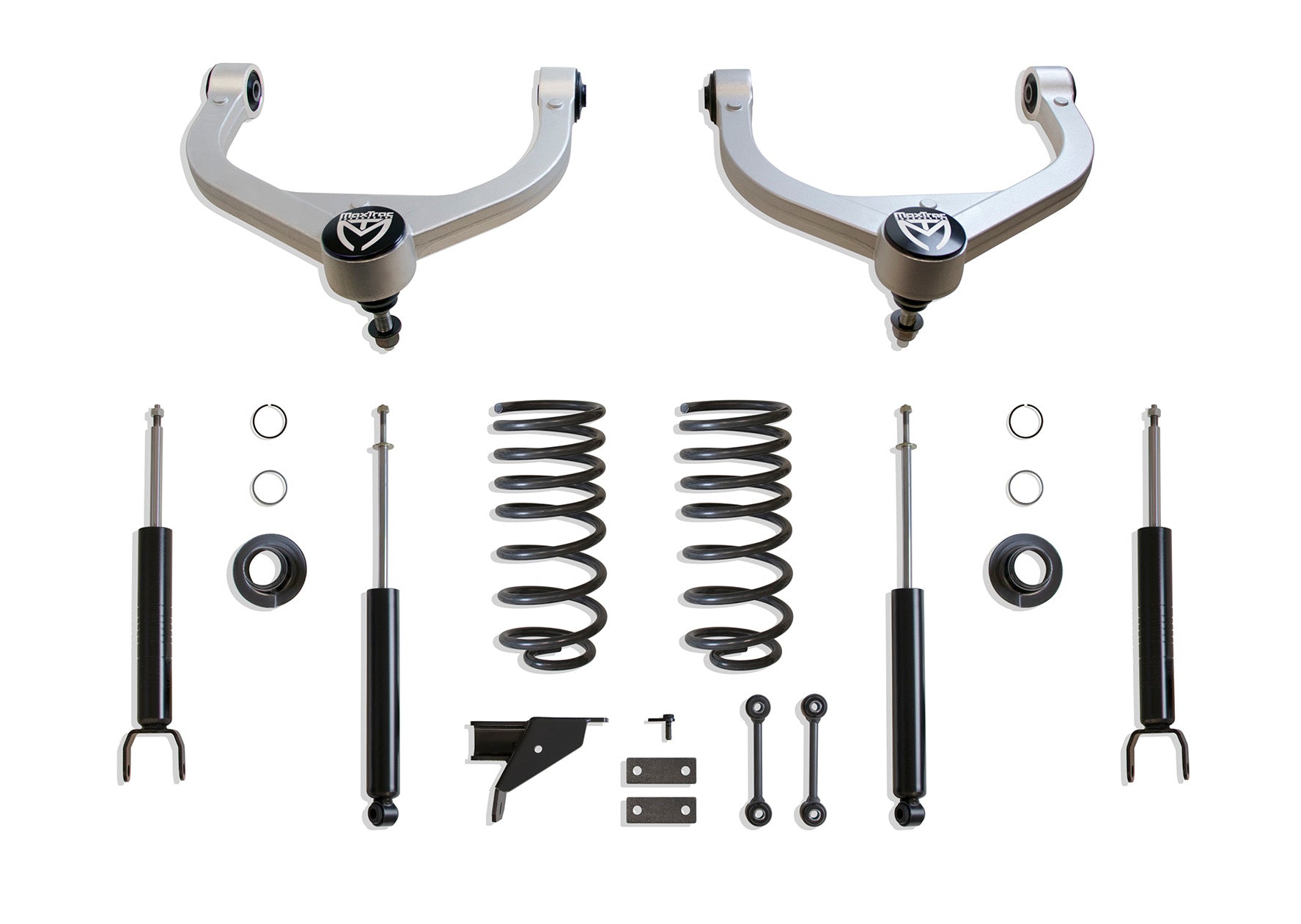 MaxTrac Suspension 2019-2024 Dodge Ram 1500 2WD 4WD 2"/4" Lowering Kit 6-Lug Models K332724A