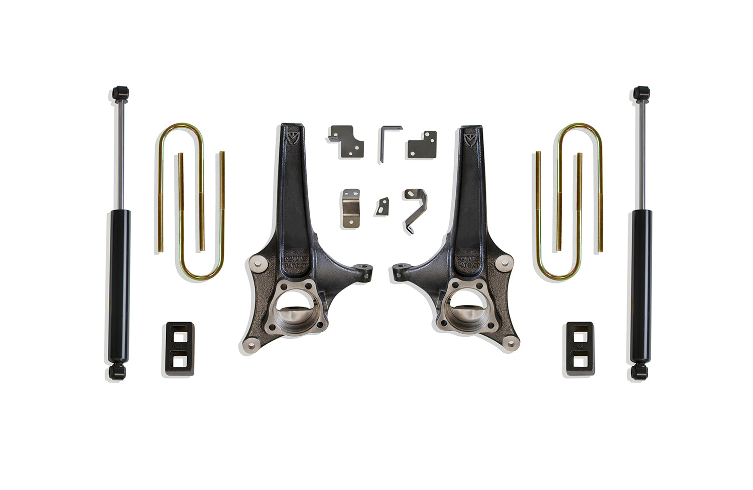MaxTrac Suspension 2025 Chevrolet Silverado GMC Sierra 1500 2WD 3.5" Lift Kit With Max Trac Shocks K880232