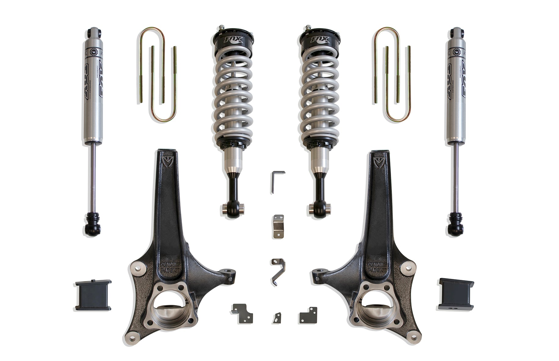 MaxTrac Suspension 2025 Chevrolet Silverado GMC Sierra 1500 2WD 6.5" Lift Kit With Fox Shocks K880264F