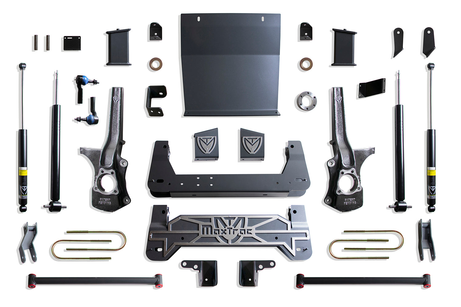 MaxTrac Suspension 2025 Chevrolet Silverado GMC Sierra 1500 4WD Trail Boss At4 9"-10" Lift Kit K940217