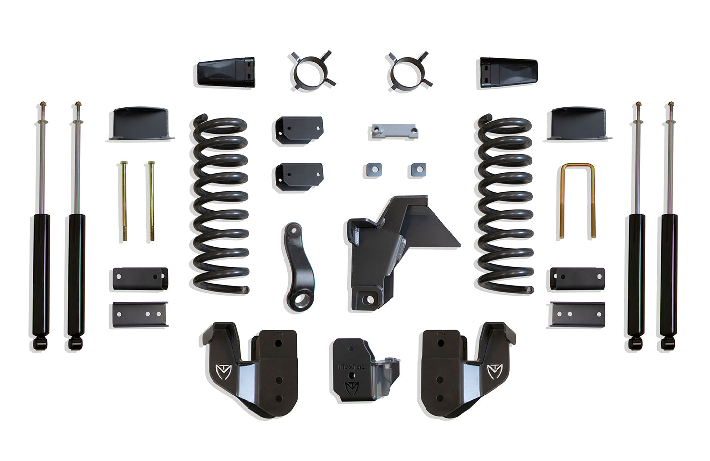 MaxTrac Suspension 2019-2024 Dodge Ram 2500 4WD Diesel 6" Lift Kit Max Trac Shocks Factory Rear Air Ride K947463A