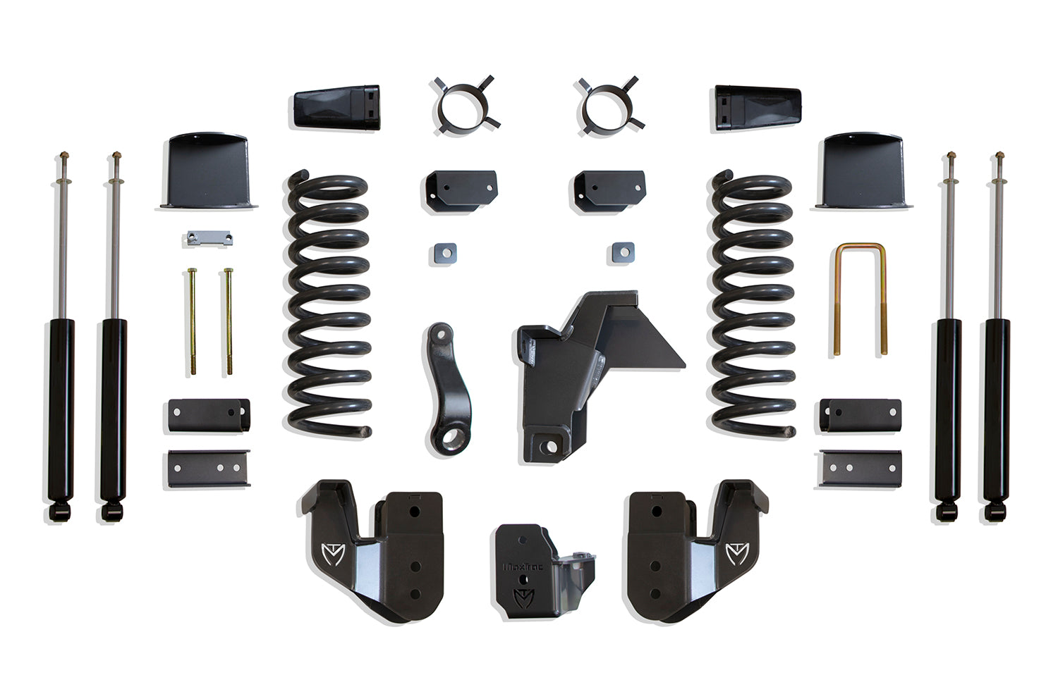 MaxTrac Suspension 2019-2024 Dodge Ram 2500 4WD Diesel 8" Lift Kit Max Trac Shocks Factory Rear Air Ride K947485A
