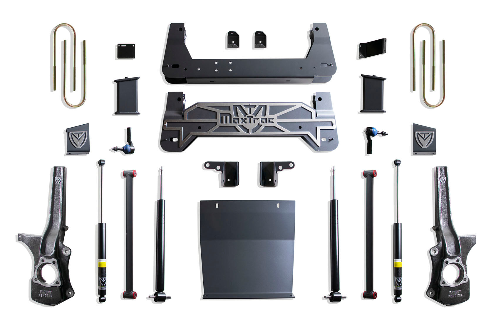 MaxTrac Suspension 2025 Chevrolet Silverado GMC Sierra 1500 2WD 9"-10" Lift Kit K950217