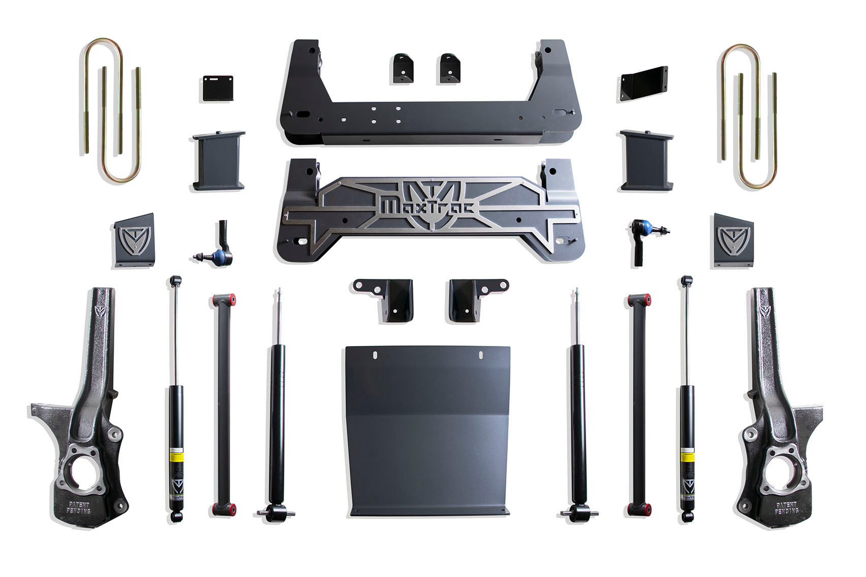MaxTrac Suspension 2025 Chevrolet Silverado GMC Sierra 1500 2WD 7"-8" Lift Kit K950275