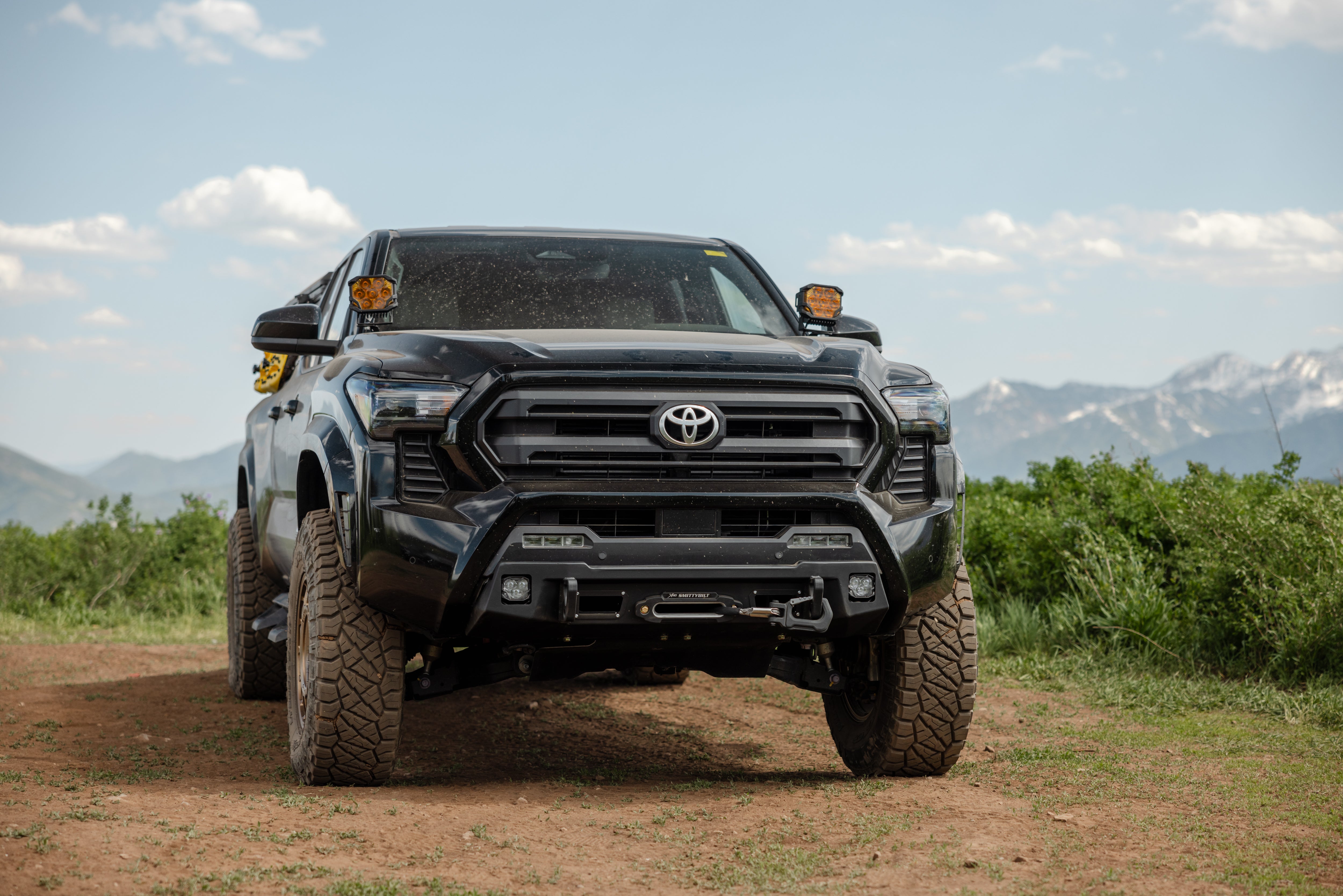 Smittybilt 2024-2025 Toyota Tacoma Hidden Winch Front Bumper 61258W