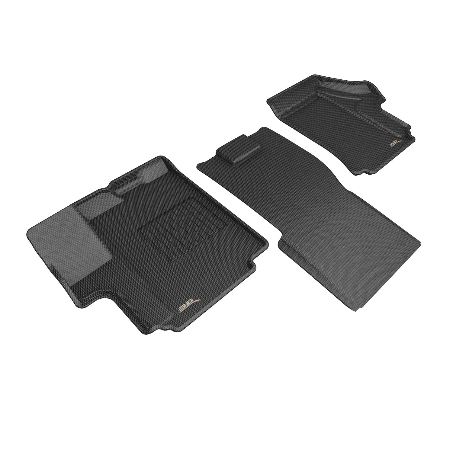 3D Maxpider 2018-2026 Dodge Ram Promaster 2 Seats With Vinyl Floor Floor Mat L1DG04311509