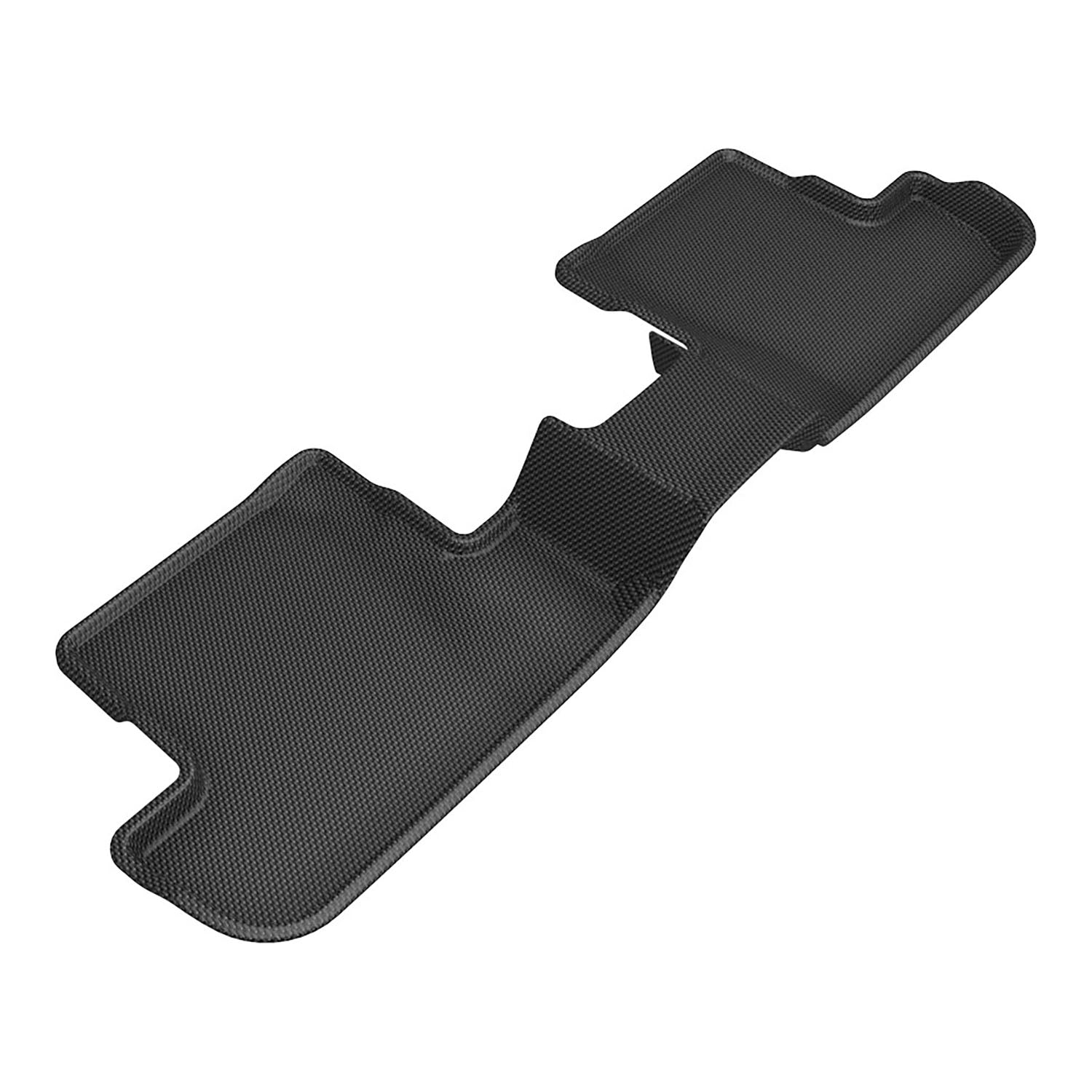 3D Maxpider 2026 Honda Prelude Kagu Black 2nd Rows Floor Mats L1HD11121509