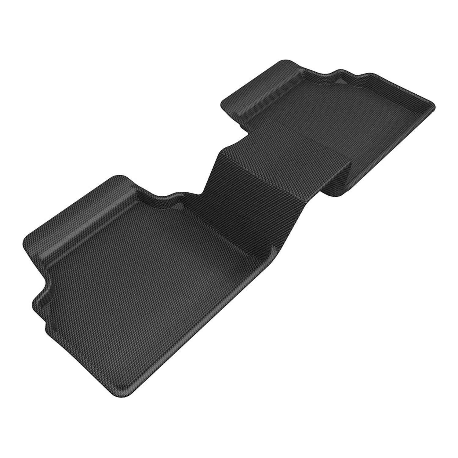 3D Maxpider 2024-2026 Hyundai Sonata Awd Kagu Black 2nd Rows Floor Mat L1HY17621509