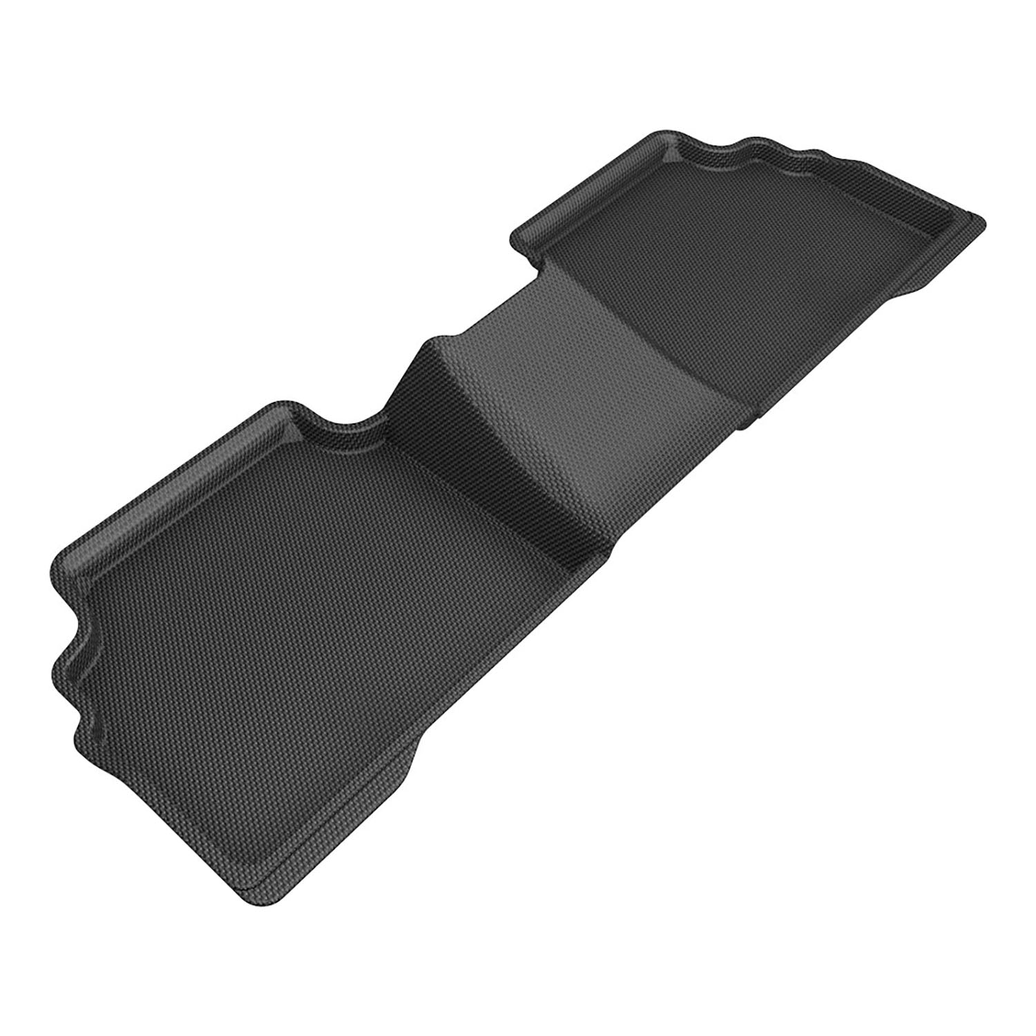 3D Maxpider 2023-2026 Hyundai Sonata Hybrid Kagu Black 2nd Rows Floor Mat L1HY18021509