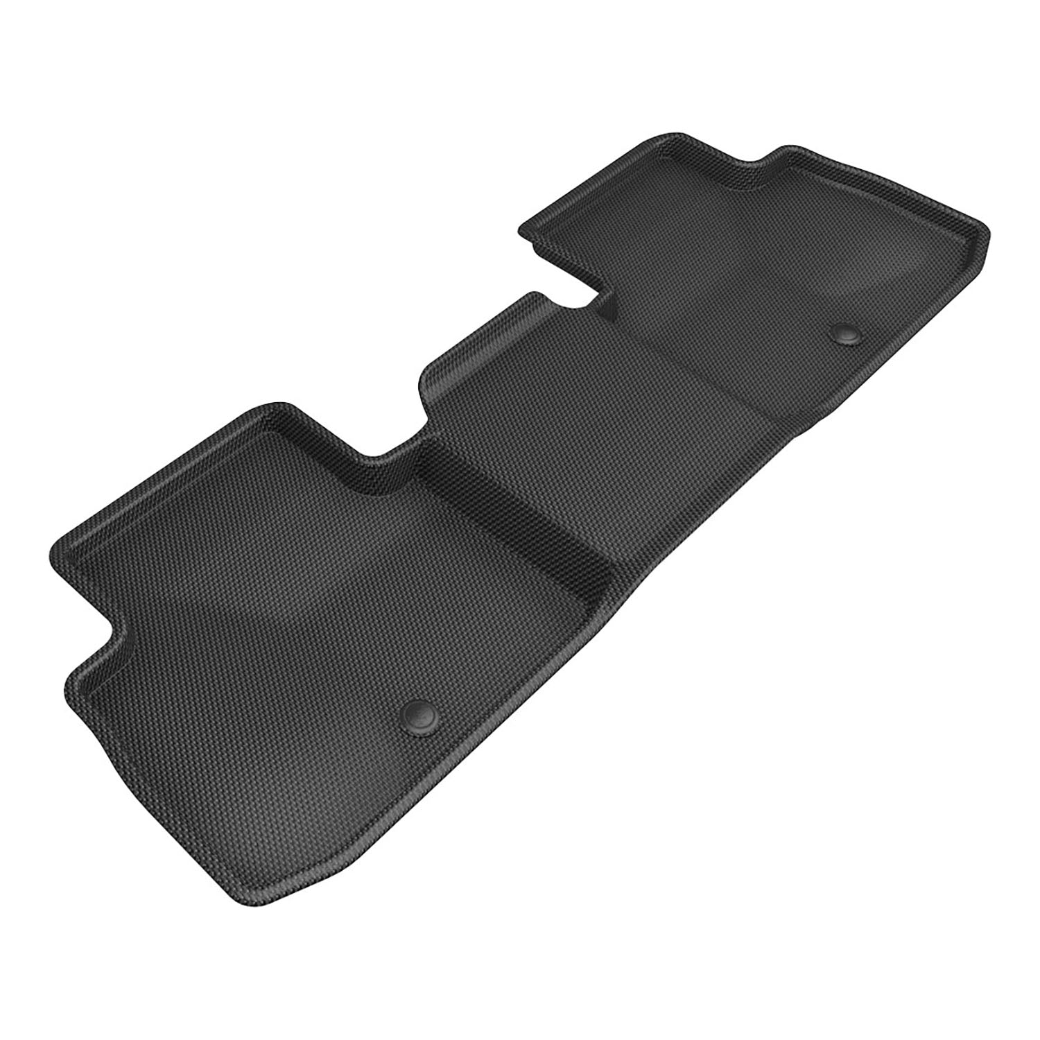 3D Maxpider 2025-2026 Jeep Wagoneer S Kagu Black 2nd Rows Floor Mat L1JP03621509