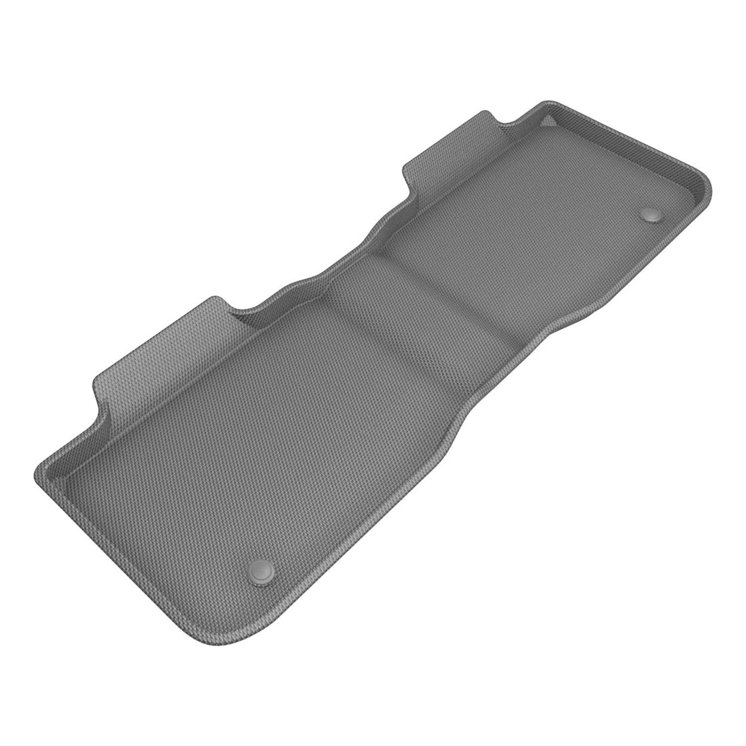 3D Maxpider 2025-2026 Lucid Air Touring Kagu Gray 2nd Rows Floor Mat L1LU00221501