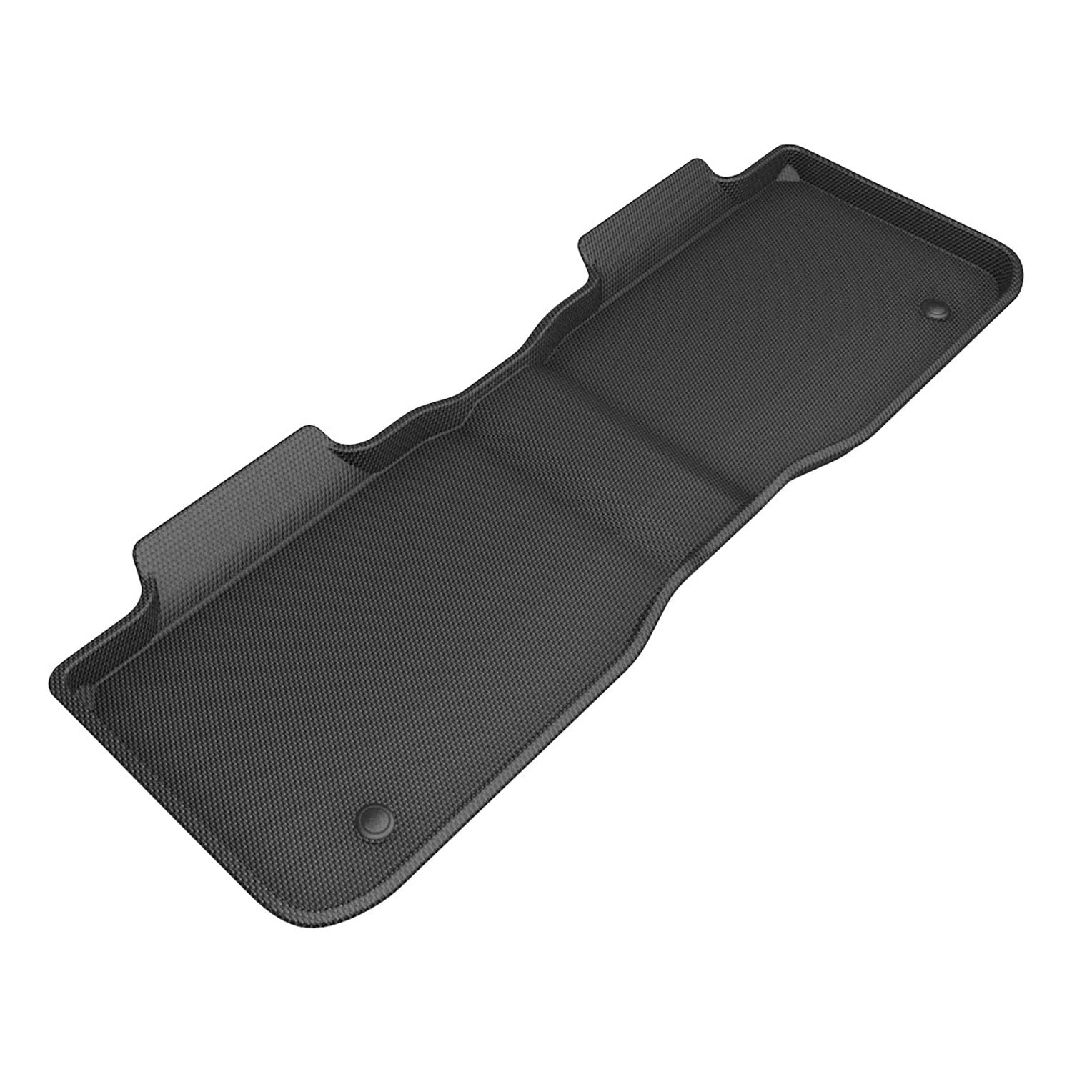 3D Maxpider 2025-2026 Lucid Air Touring Air Pure Kagu Black 2nd Rows Floor Mats L1LU00221509