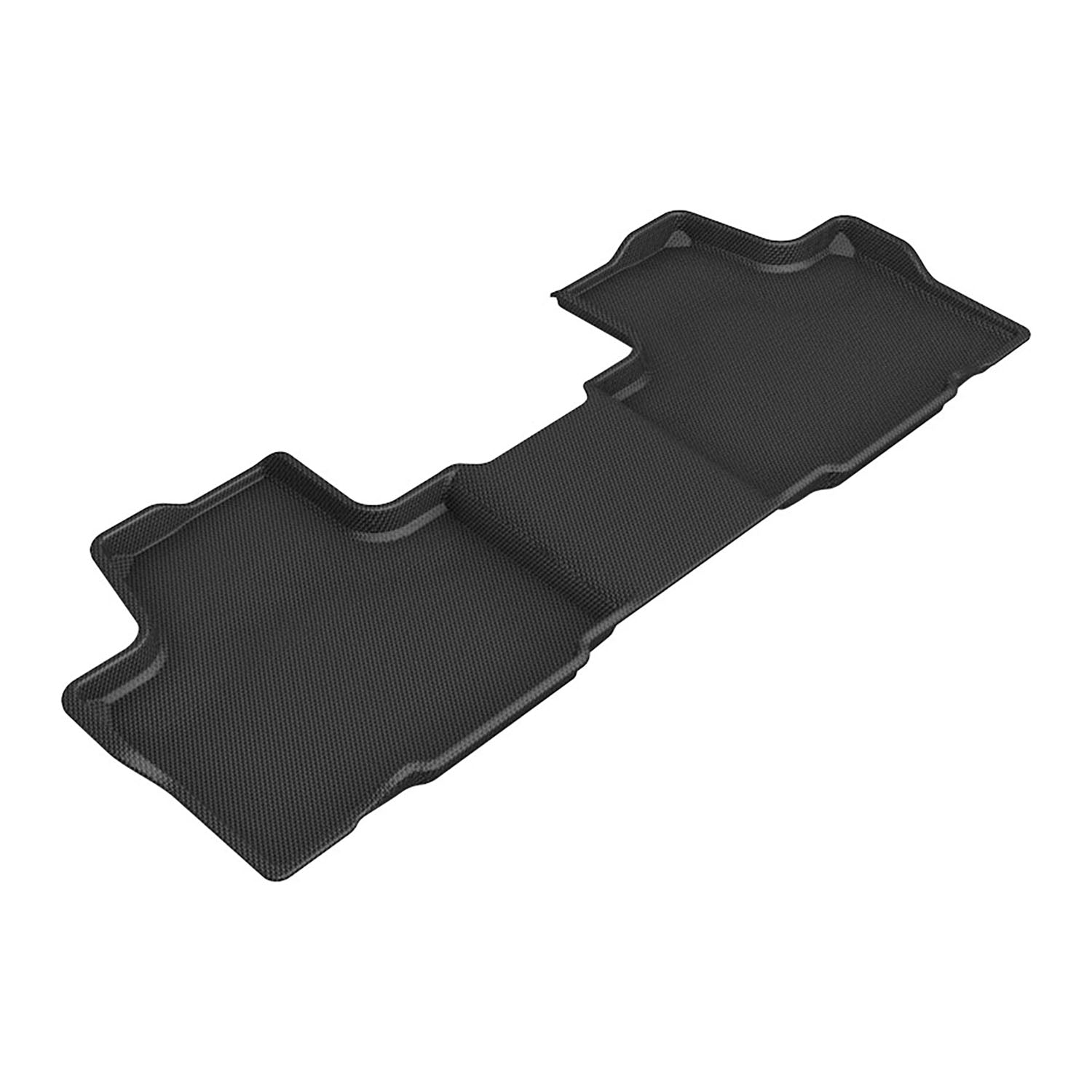 3D Maxpider 2024-2025 Lexus TX Bench Seating Kagu Black 2nd Row Floor Mats L1LX09121509