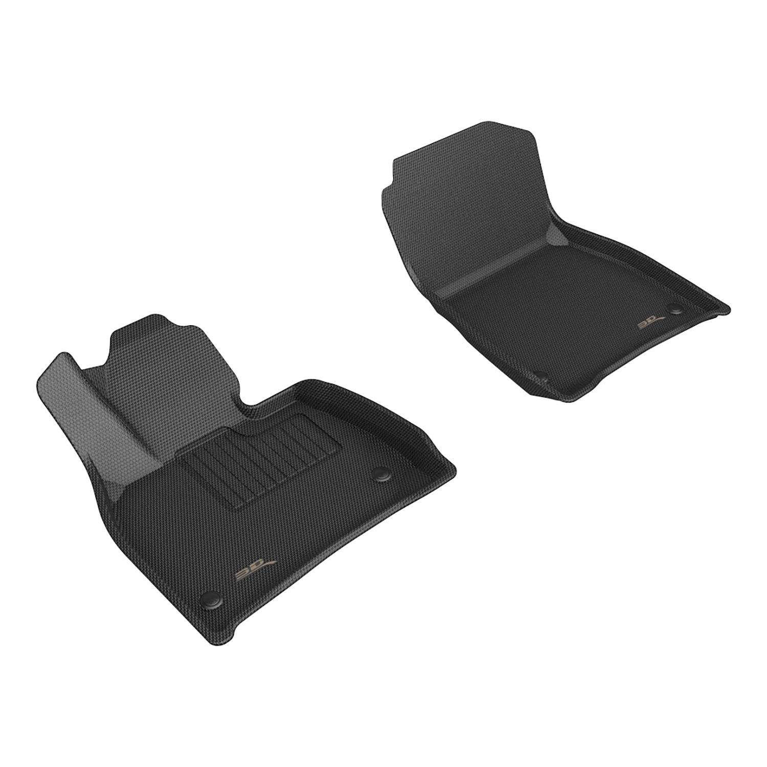 3D Maxpider 2023-2024 Mercedes-Benz EQE X294 EQS X296 SUV Kagu Black 1st Row Floor Mat L1MB18311509
