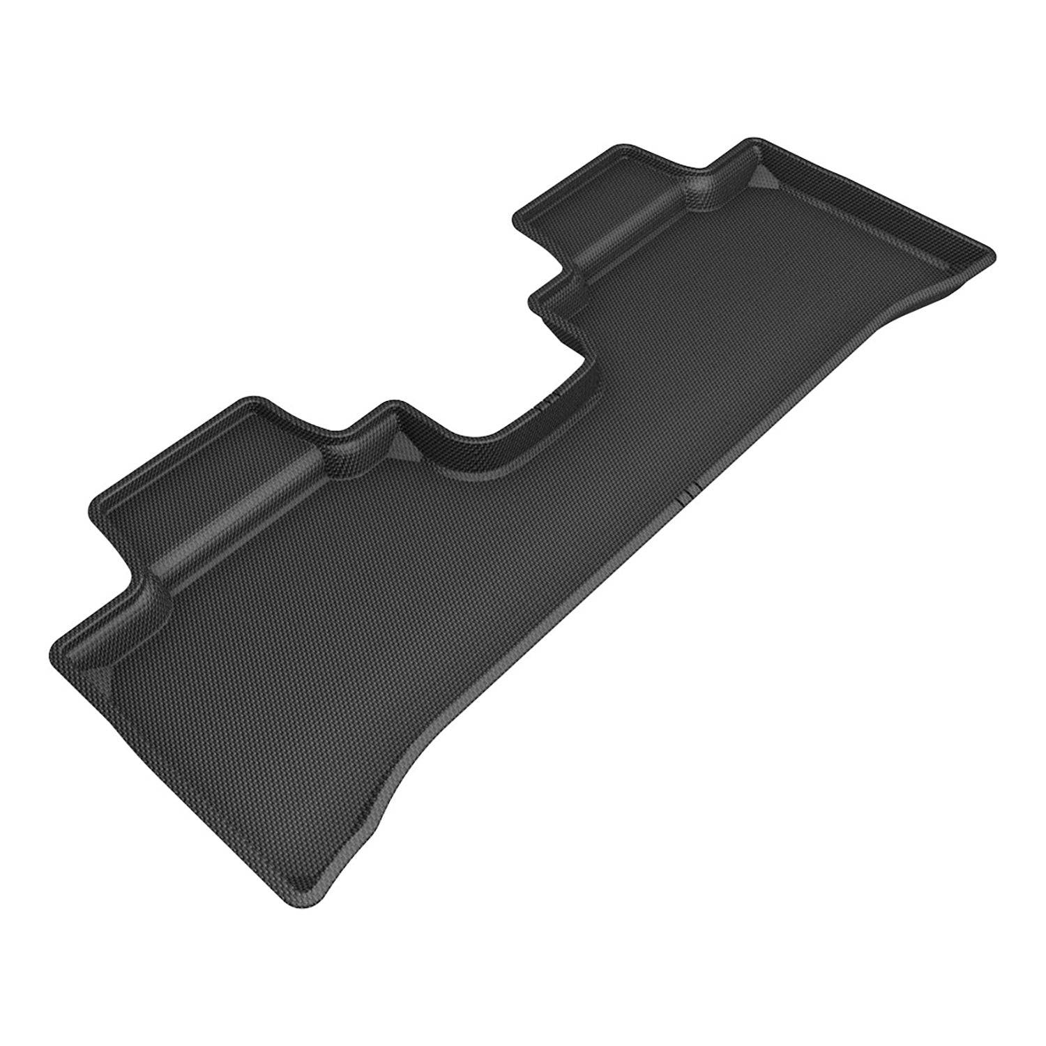 3D Maxpider 2023-2024 Mercedes-Benz EQE SUV Kagu Black 2nd Row Floor Mat L1MB18321509