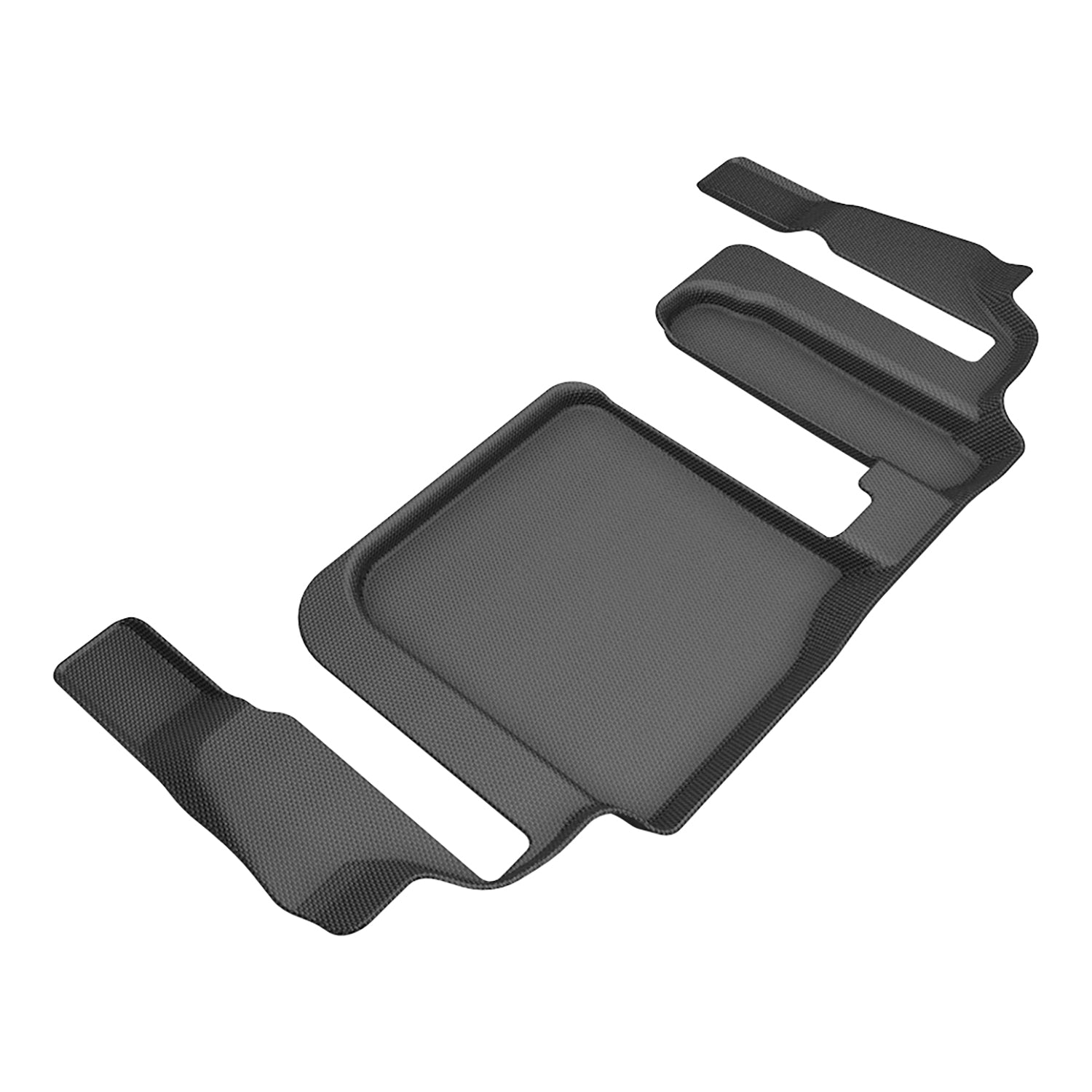 3D Maxpider 2023-2024 Mercedes-Benz EQS Suv Kagu Black 3rd Row Floor Mat L1MB18731509