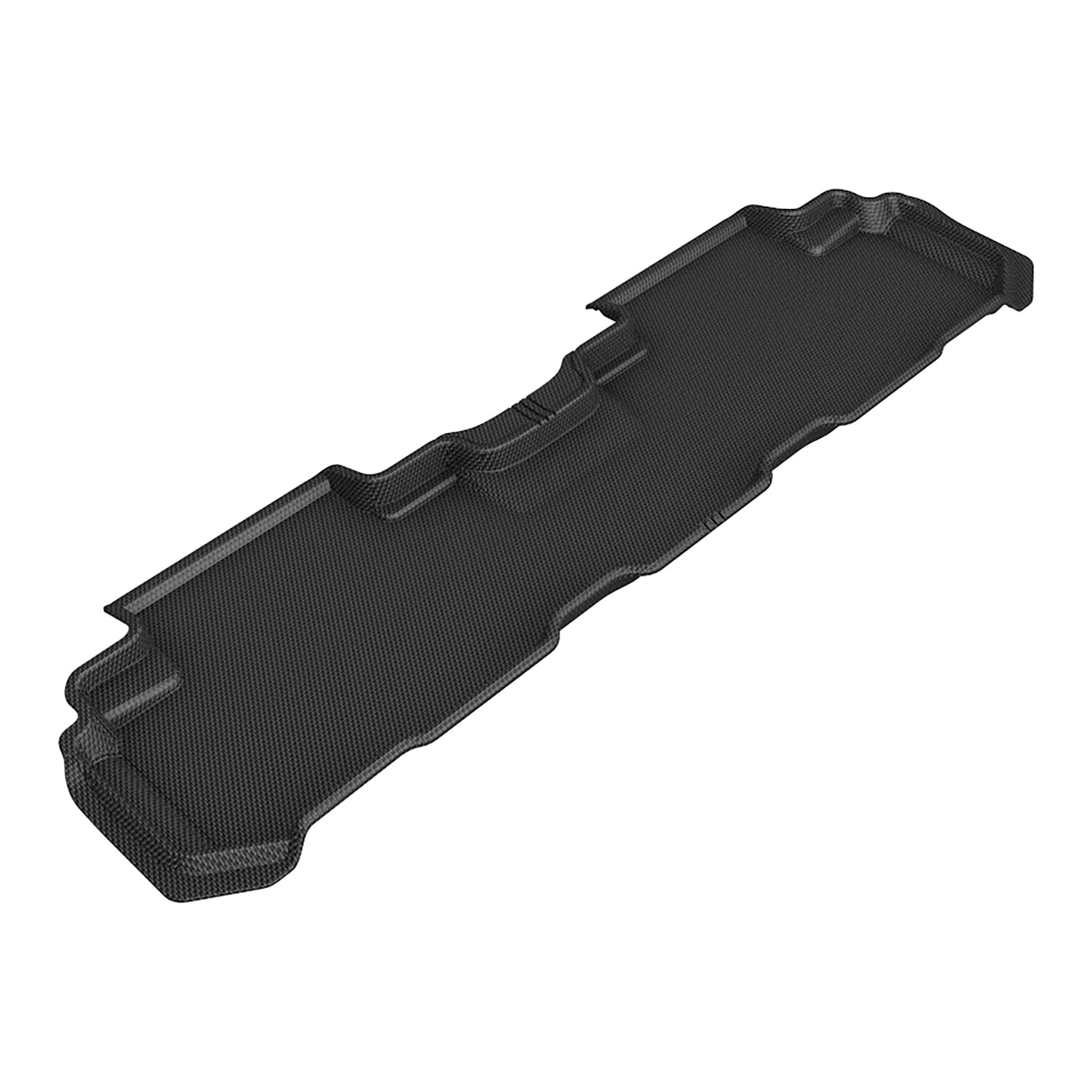 3D Maxpider 2019-2026 Subaru Ascent Bench Seats Kagu Black 2nd Rows Floor Mat L1SB03921509