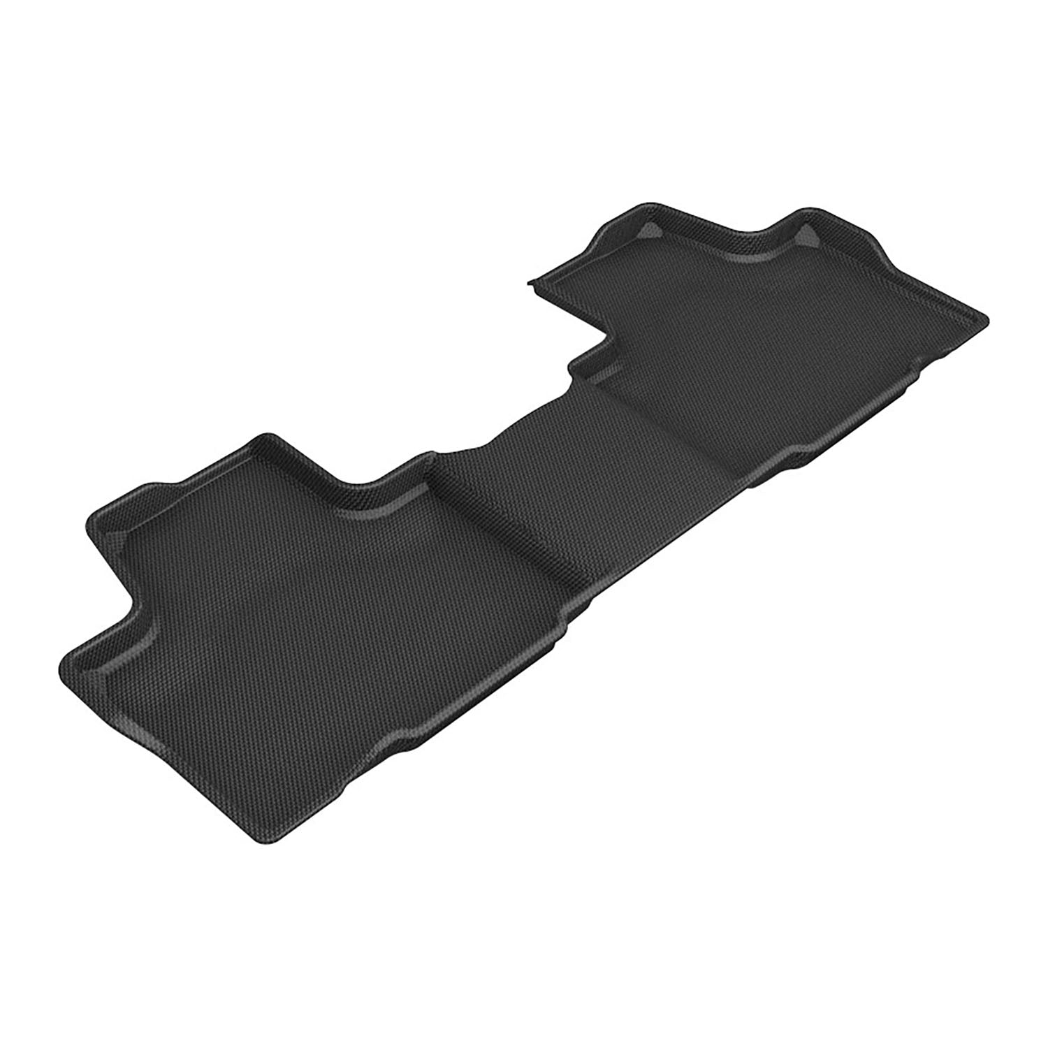 3D Maxpider 2024-2026 Toyota Grand Highlander Kagu Black 2nd Rows Floor Mat L1TY33321509
