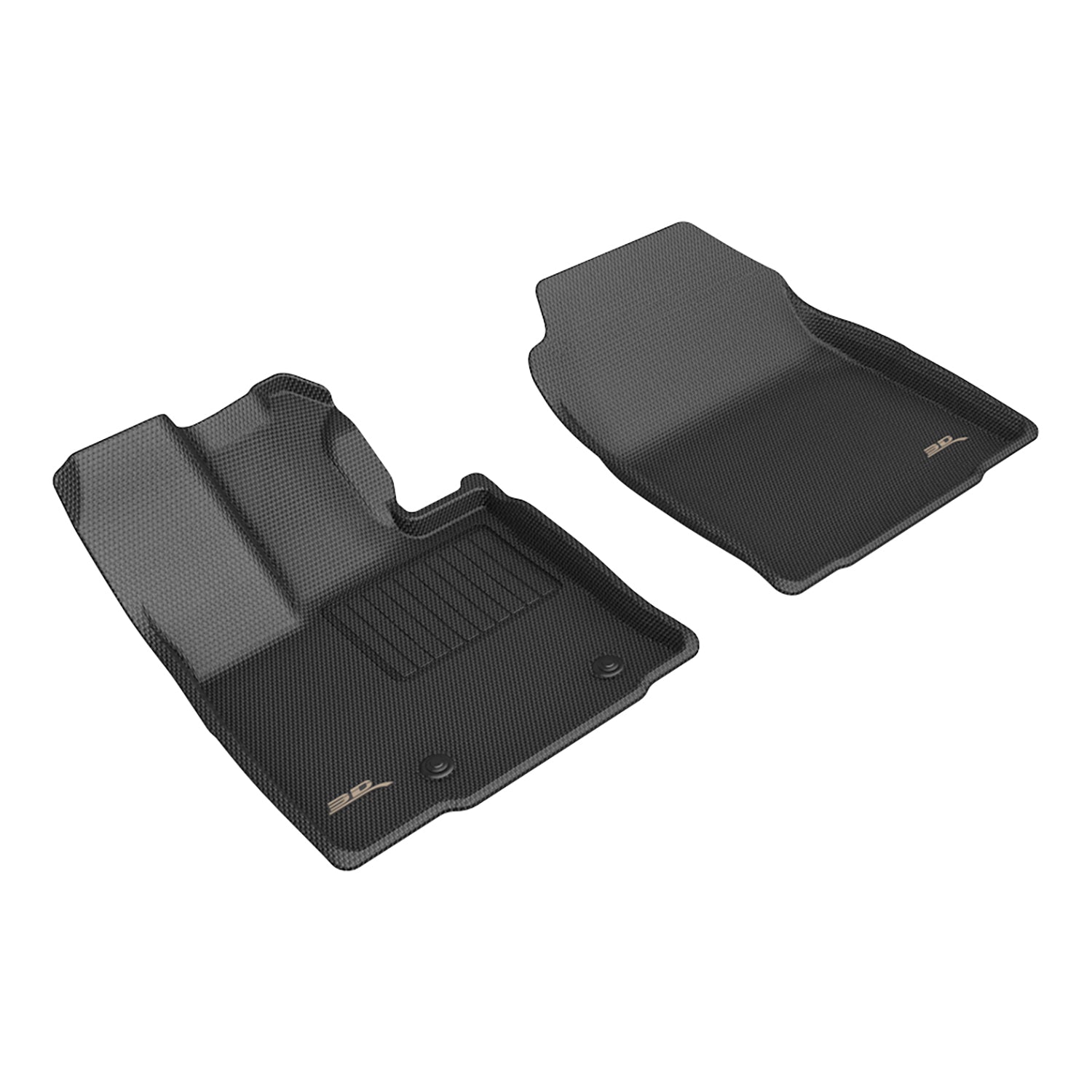 3D Maxpider 2026 Toyota RAV4 Phev & Hybrid 1st Row Kagu Black All-Weather Perfect Fit Floor Liner L1TY35211509
