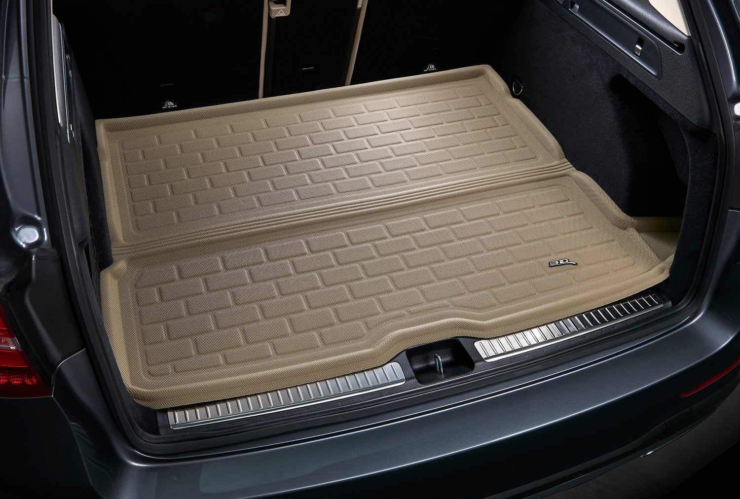 3D Maxpider 2024 Tesla Model 3 Kagu Black Front Cargo Liner M1TL0691309