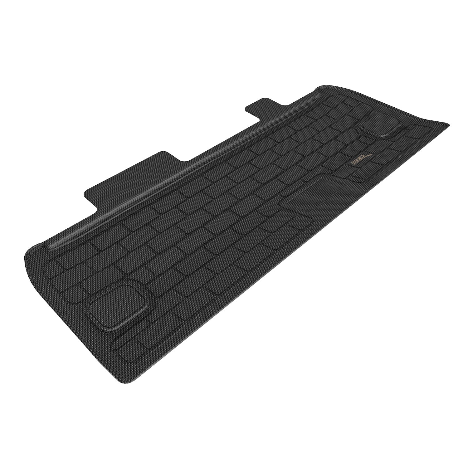 3D Maxpider 2021-2025 Kia Carnival Sedona Kagu Cargo Liner Carbon Fiber Embossed Pattern Black M1KA0631309