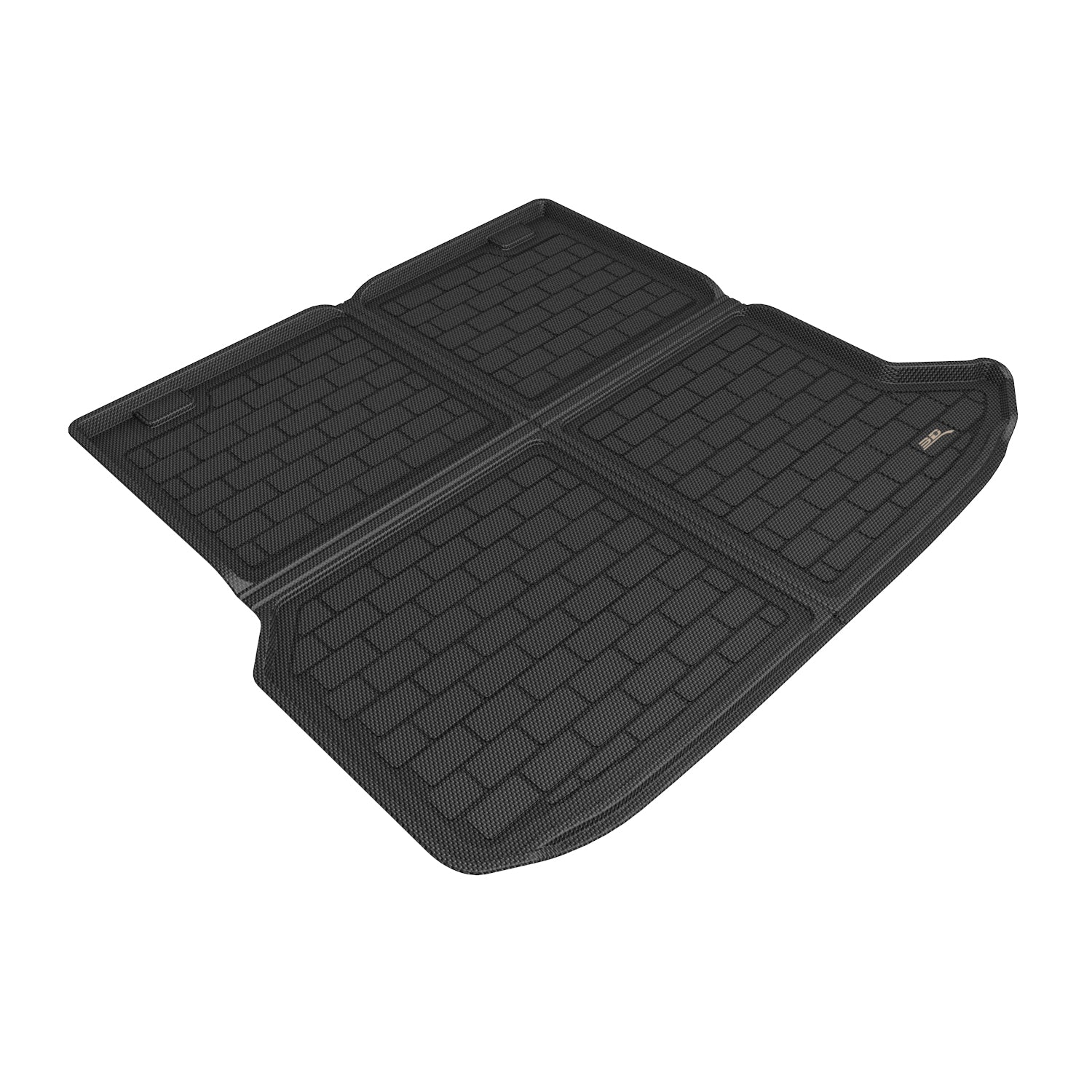 3D Maxpider 2024-2025 Mercedes-Benz E Class Estate Kagu Cargo Liner Carbon Fiber Embossed Pattern Black M1MB1921309