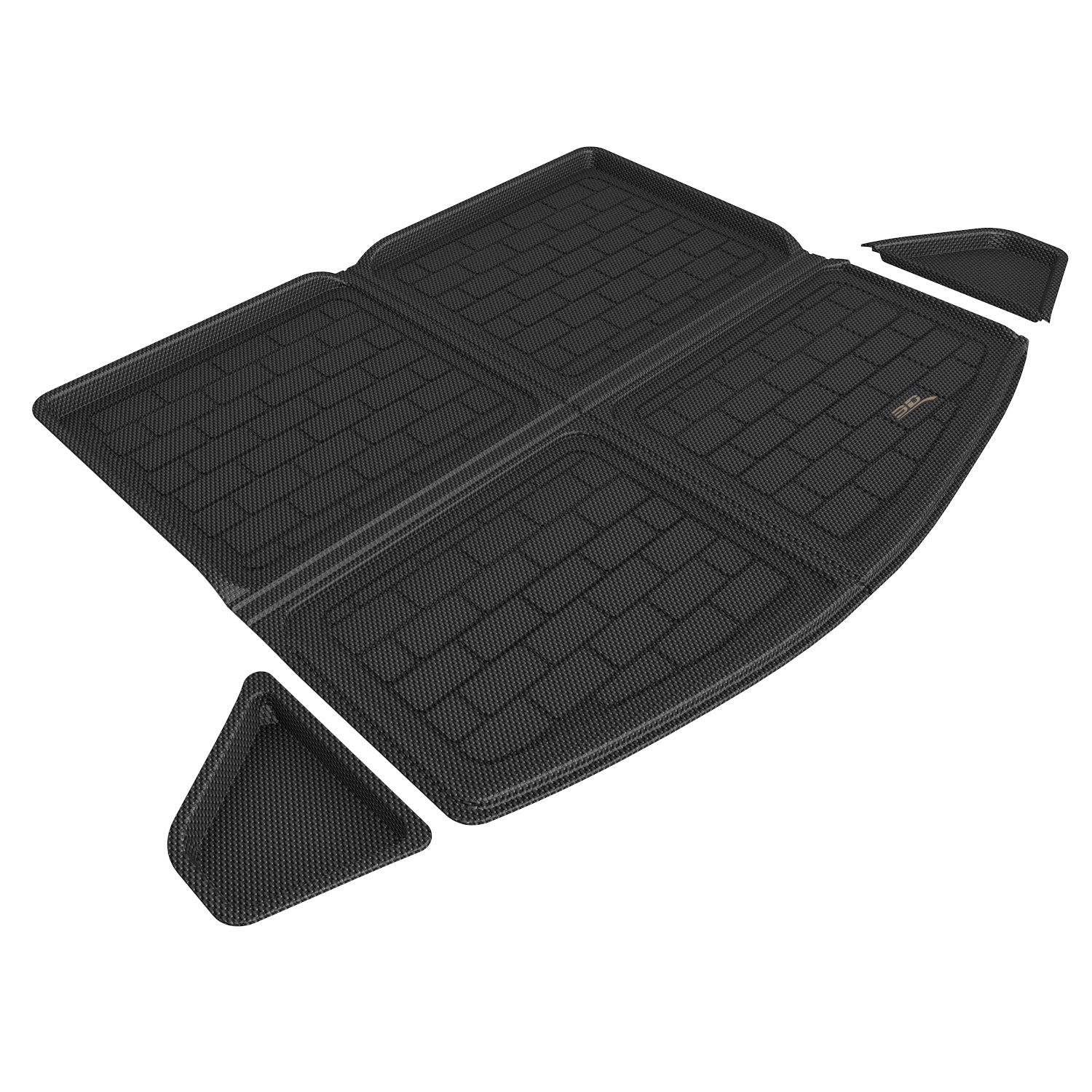 3D Maxpider 2022-2025 Mazda Cx-5 Kagu Black Foldable Cargo Liner M1MZ0631309