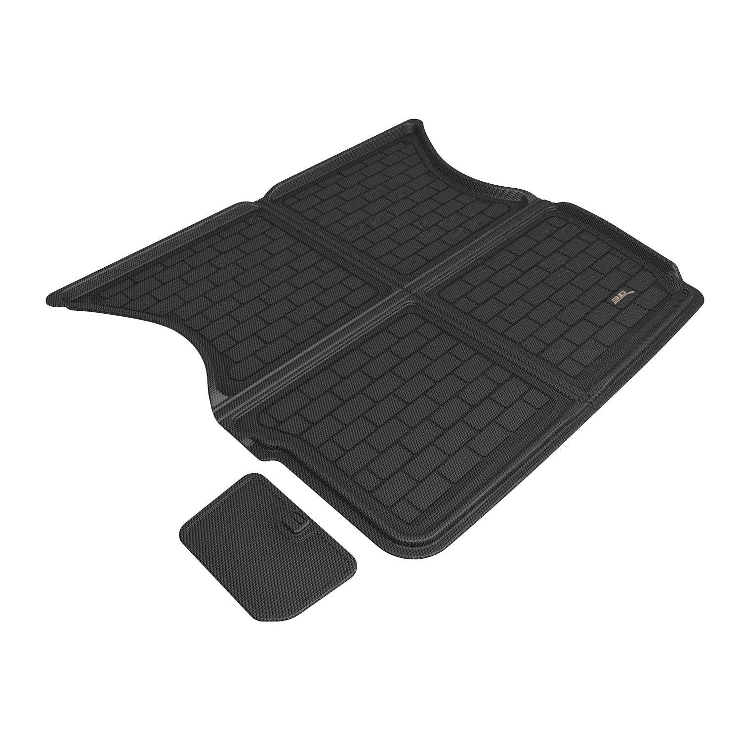 3D Maxpider 2026 Tesla Model X 5-Seat Kagu Black Cargo Liner M1TL0561309