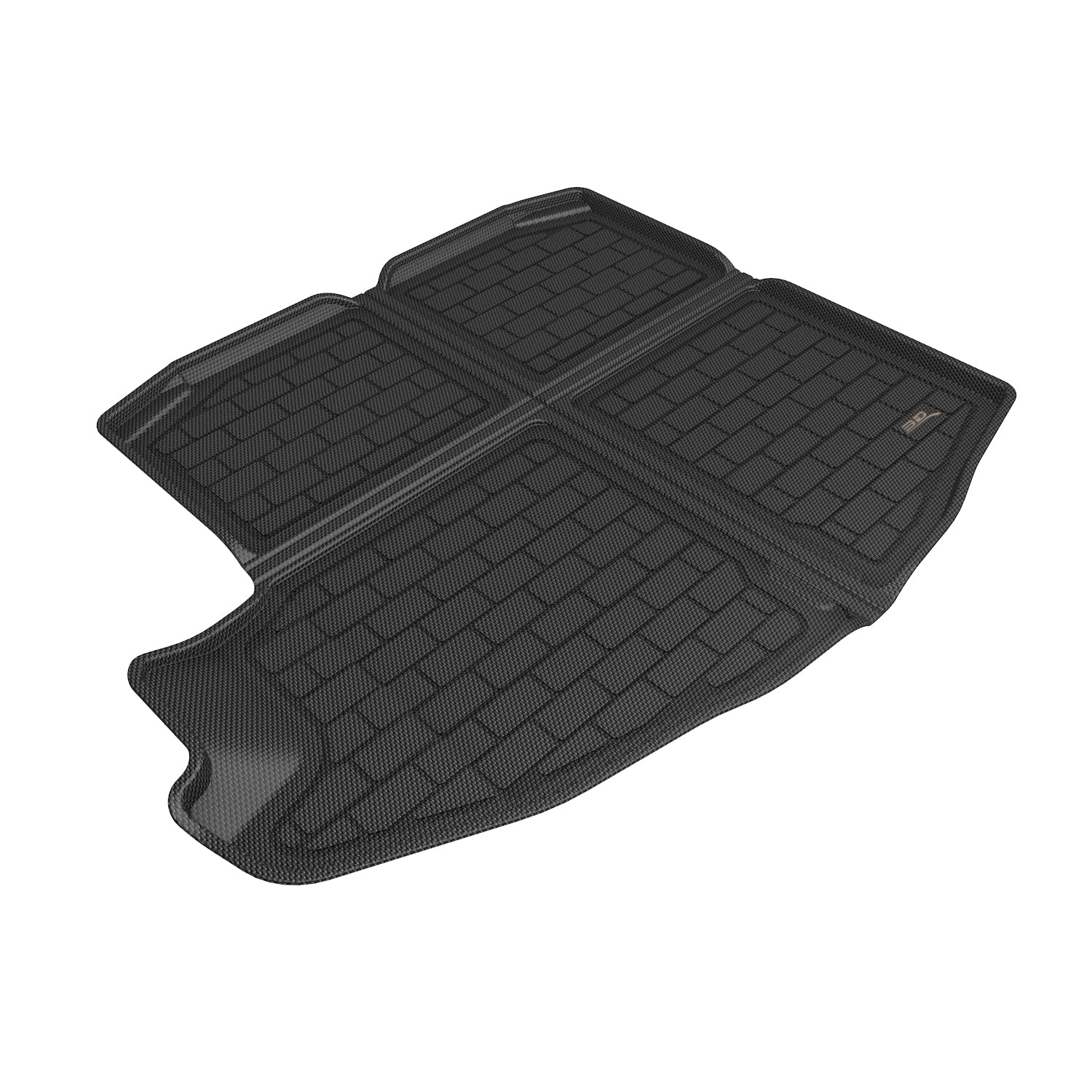 3D MAXpider 2023-2024 Toyota Crown Custom Fit Kagu Black Foldable Cargo Liner M1TY3081309