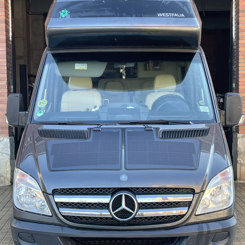 Lensun 2006-2018 Mercedes-Benz Sprinter 2nd Gen 80W Hood Bonnet Solar Panel