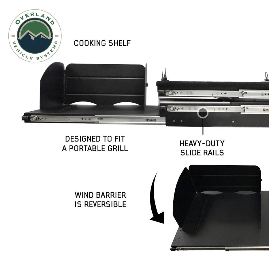OVS Mid Size Cargo Box Kitchen With Slide Out Sink & Cooking Shelf and Work Station 21010402