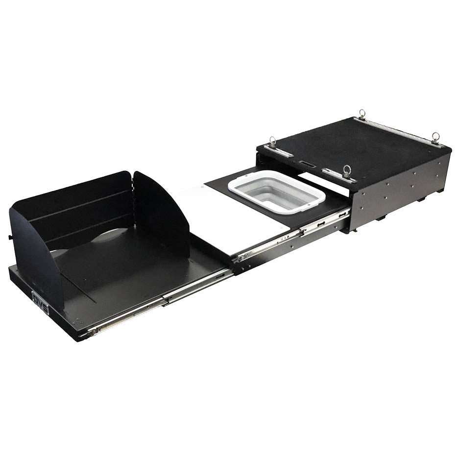OVS Mid Size Cargo Box Kitchen With Slide Out Sink & Cooking Shelf and Work Station 21010402