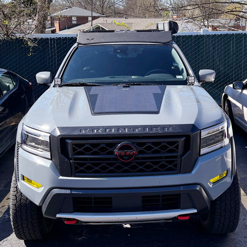 Lensun 2022-2025 Nissan Frontier 85W Hood Flexible Solar Panel