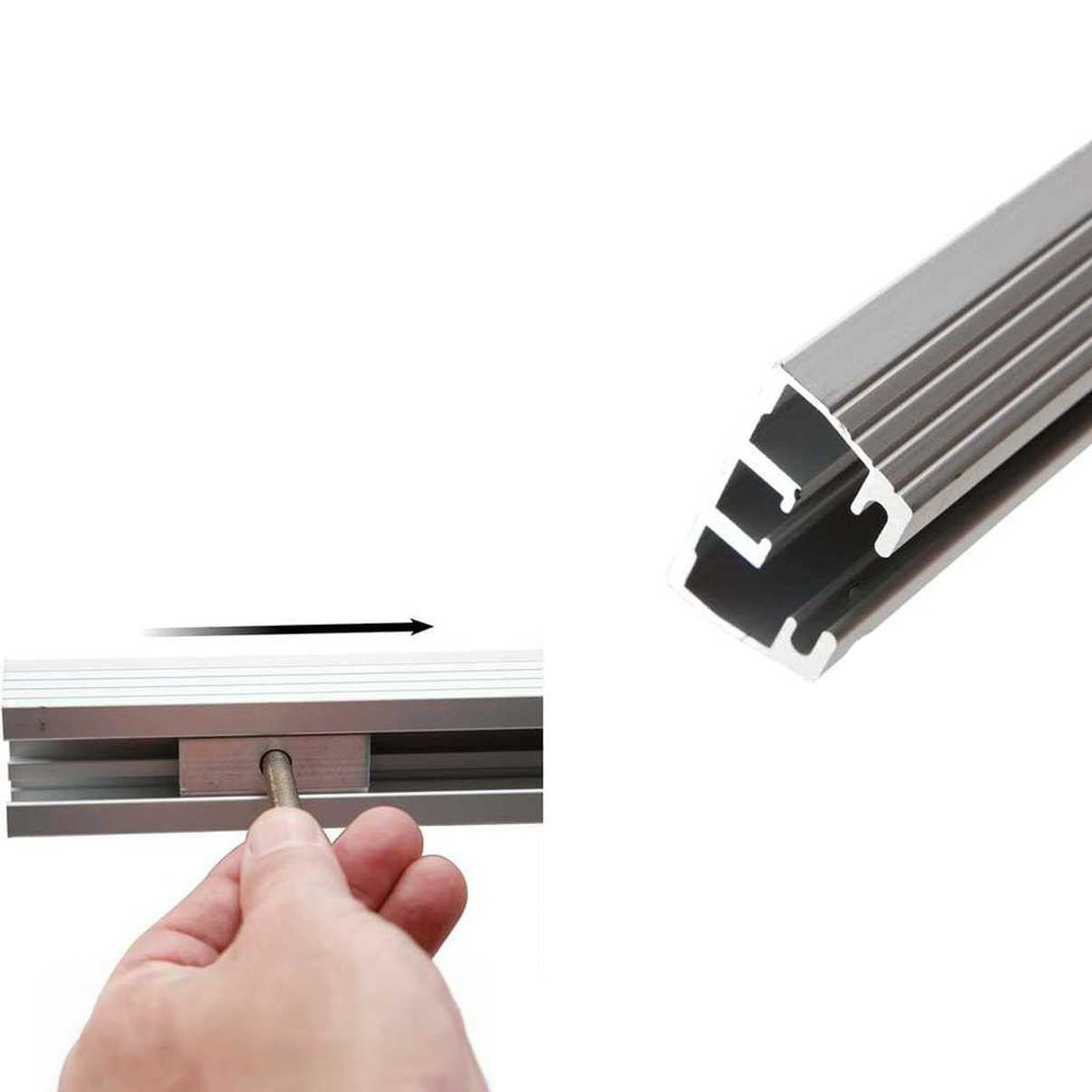 OVS HD Nomadic 3 Roof Top Tent Replacement Rail Pairs With Hardware 18039936-W14
