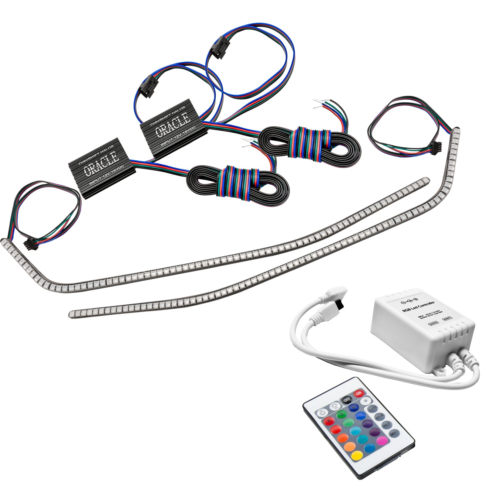 Oracle Lighting 2016-2021 Chevrolet Camaro ColorSHIFT Surface Mount DRL Modules 1297-504