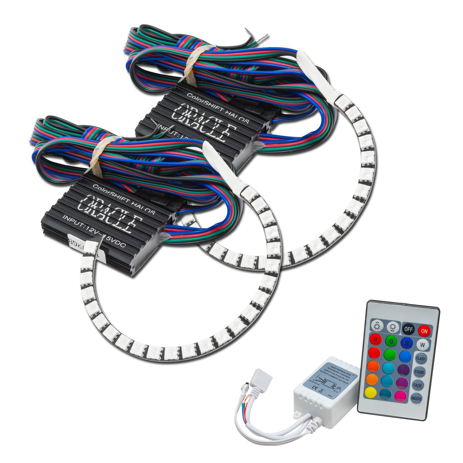 Oracle Lighting 2016-2018 Chevrolet Camaro RS ColorSHIFT Projector Headlight Halo Kit 1319-504