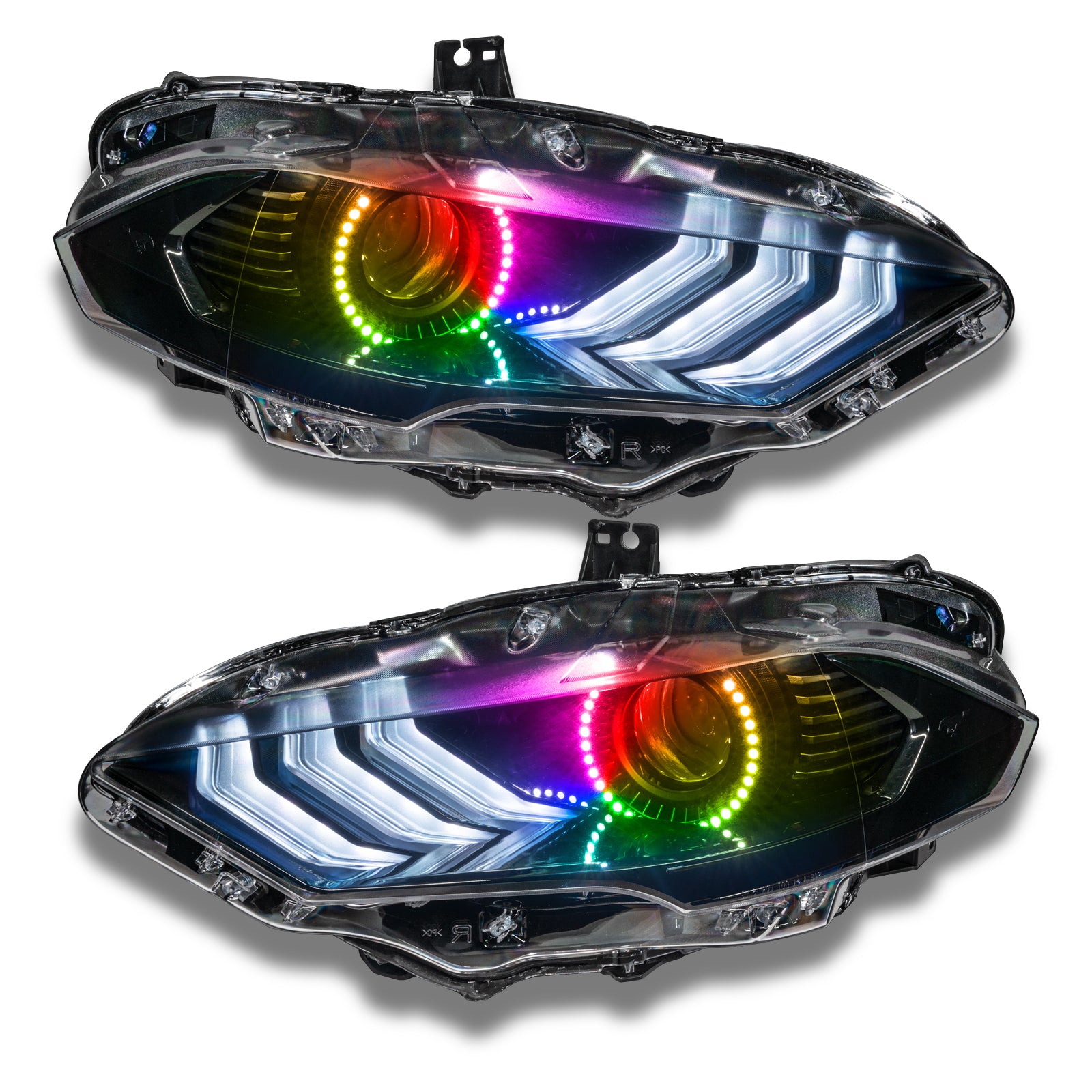 Oracle Lighting 2018-2022 Ford Mustang LED Headlight Halo Kit 1347-335