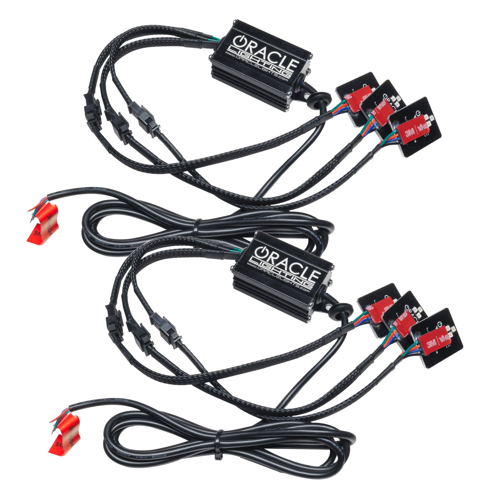 Oracle Lighting 2020-2023 Chevrolet Silverado 2500 3500 HD ColorSHIFT RGB Headlight Demon Eye Kit 1453-334