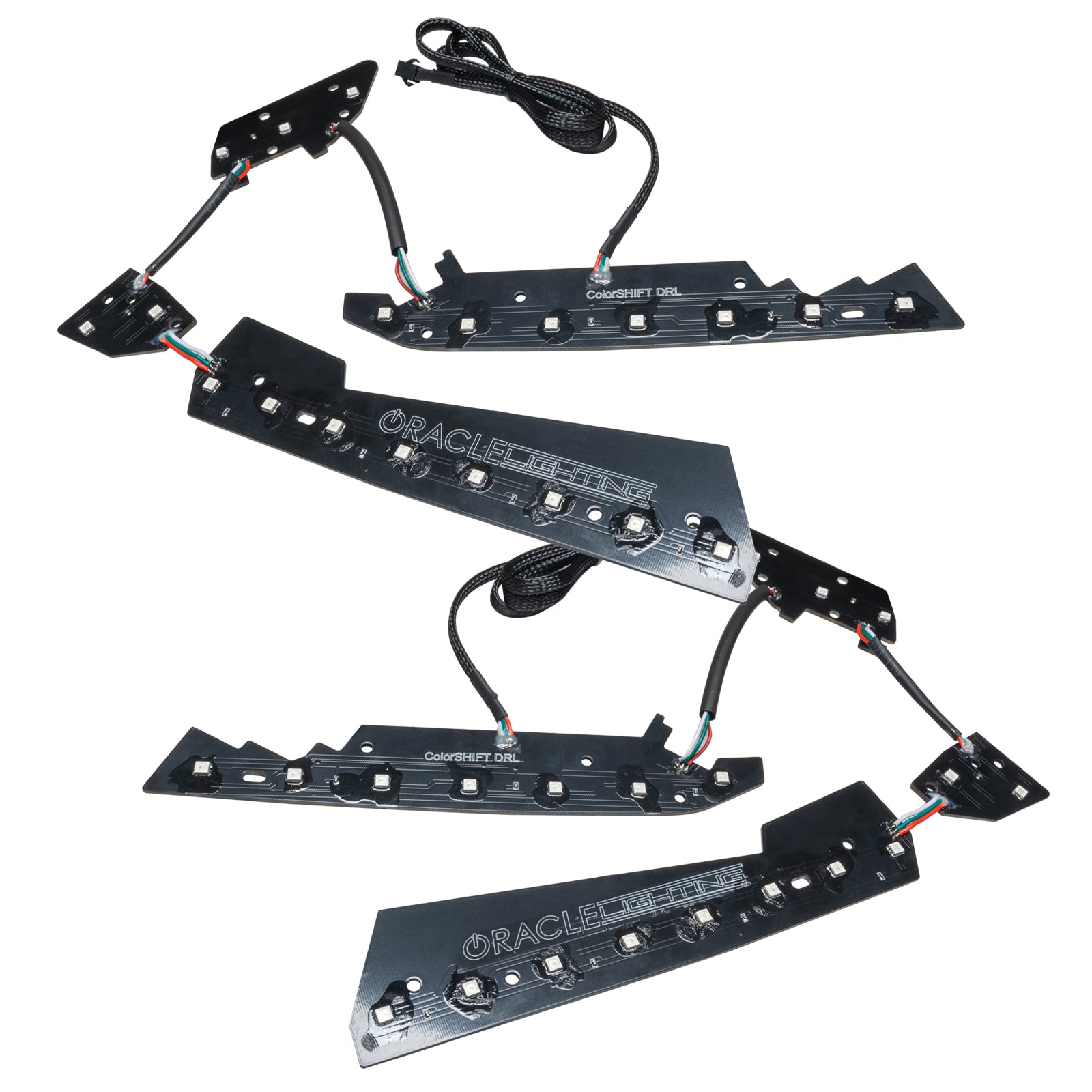 Oracle Lighting 2018-2021 Toyota Tundra Dynamic ColorSHIFT Headlight DRL Upgrade Kit 1461-332