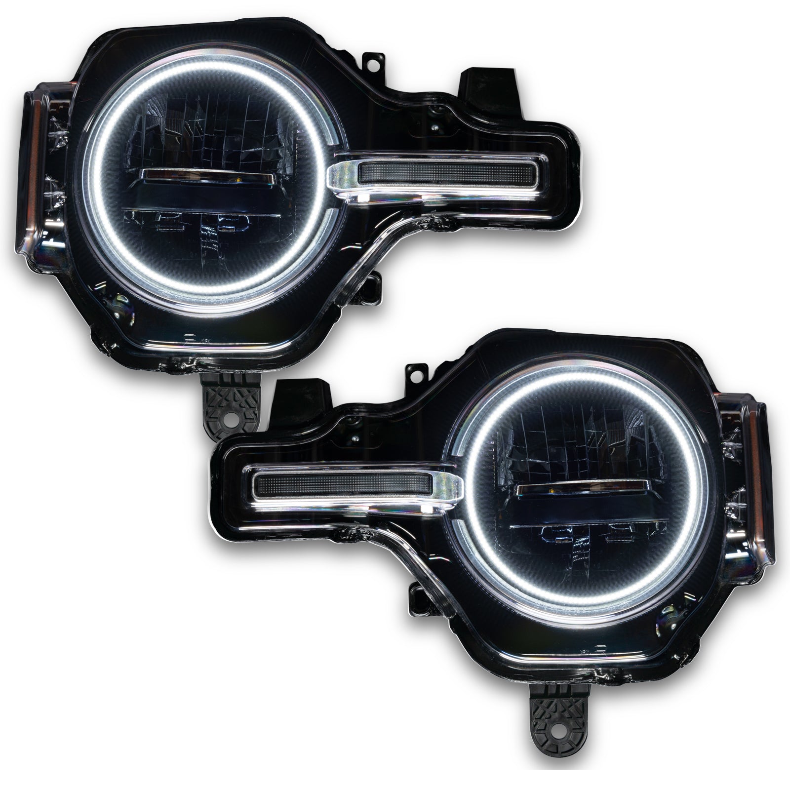 ORACLE Lighting 2021-2024 Ford Bronco LED Headlight Halo Kit Base Headlights 1470-330