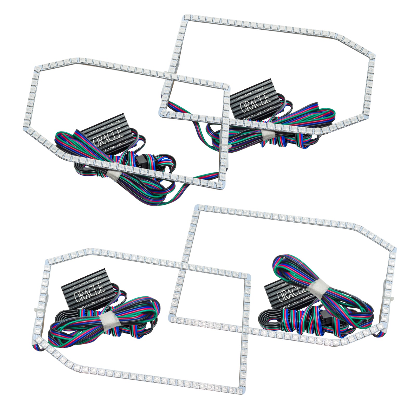 Oracle Lighting 2014-2015 Chevrolet Silverado LED Non Projector Headlight Halo Kit 2271-334